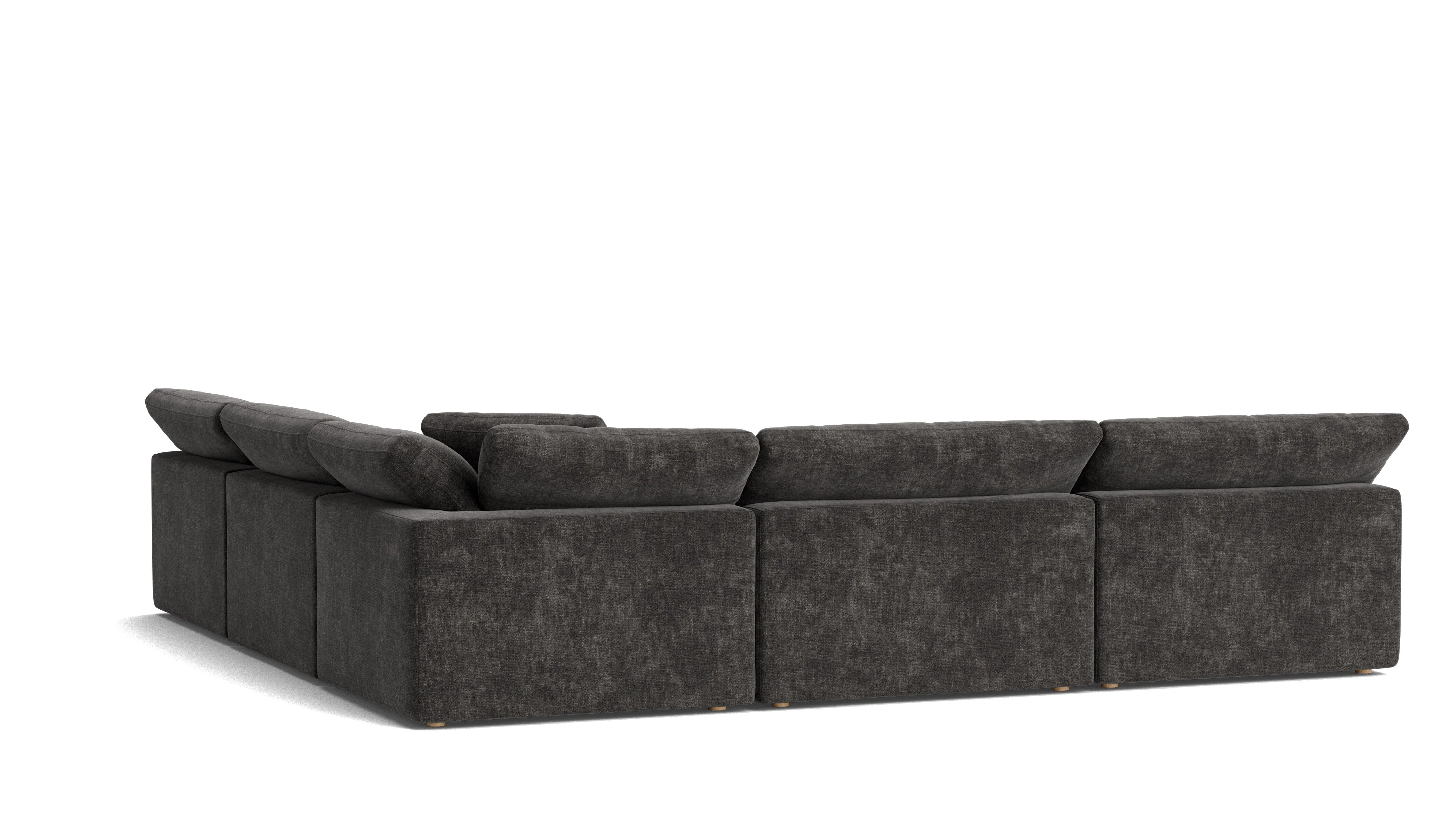 Movie Night™ 5-Piece Modular Sectional Open, Large, Truffle - Image 5