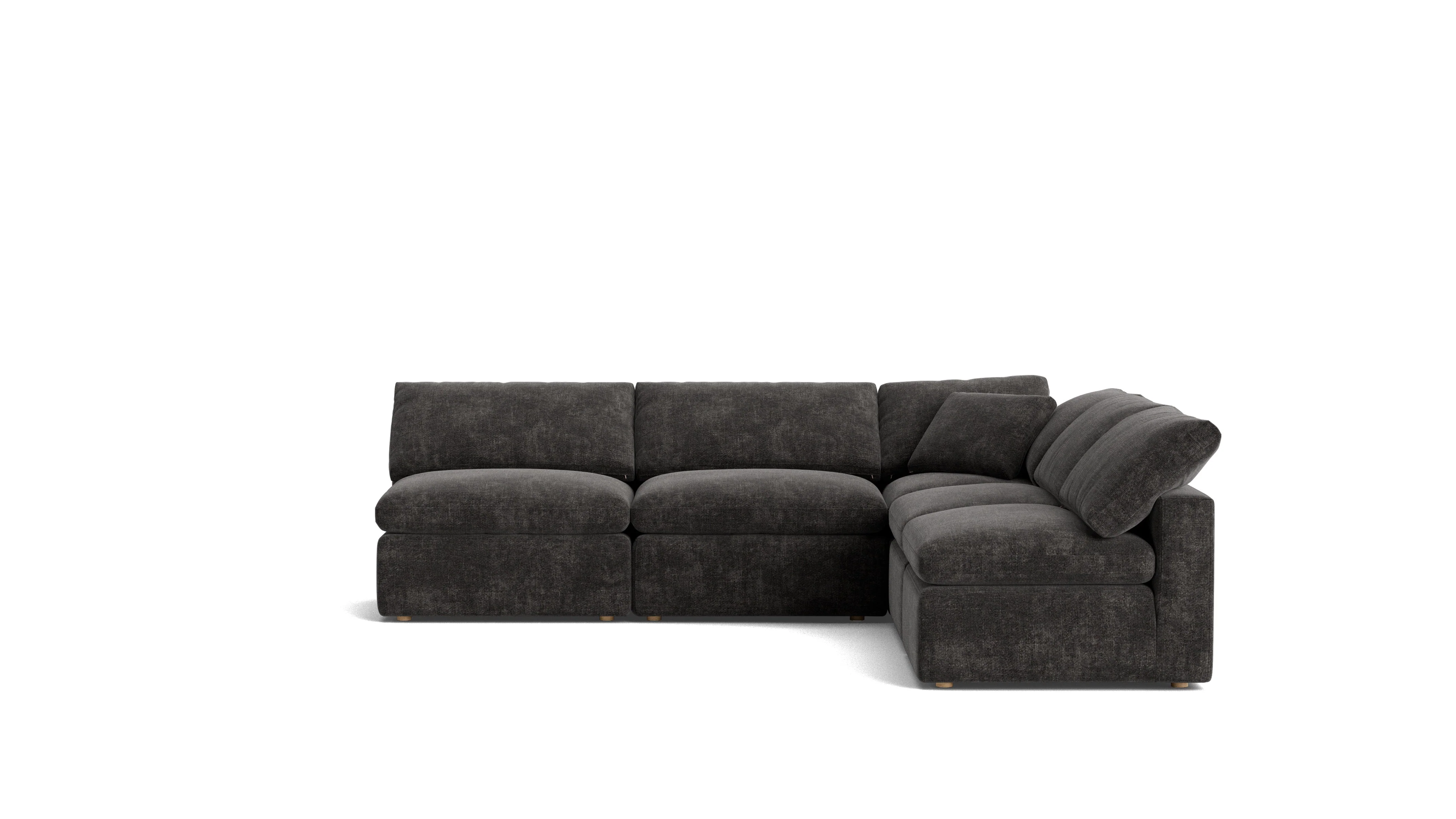 Movie Night™ 5-Piece Modular Sectional Open, Standard, Truffle - Image 2