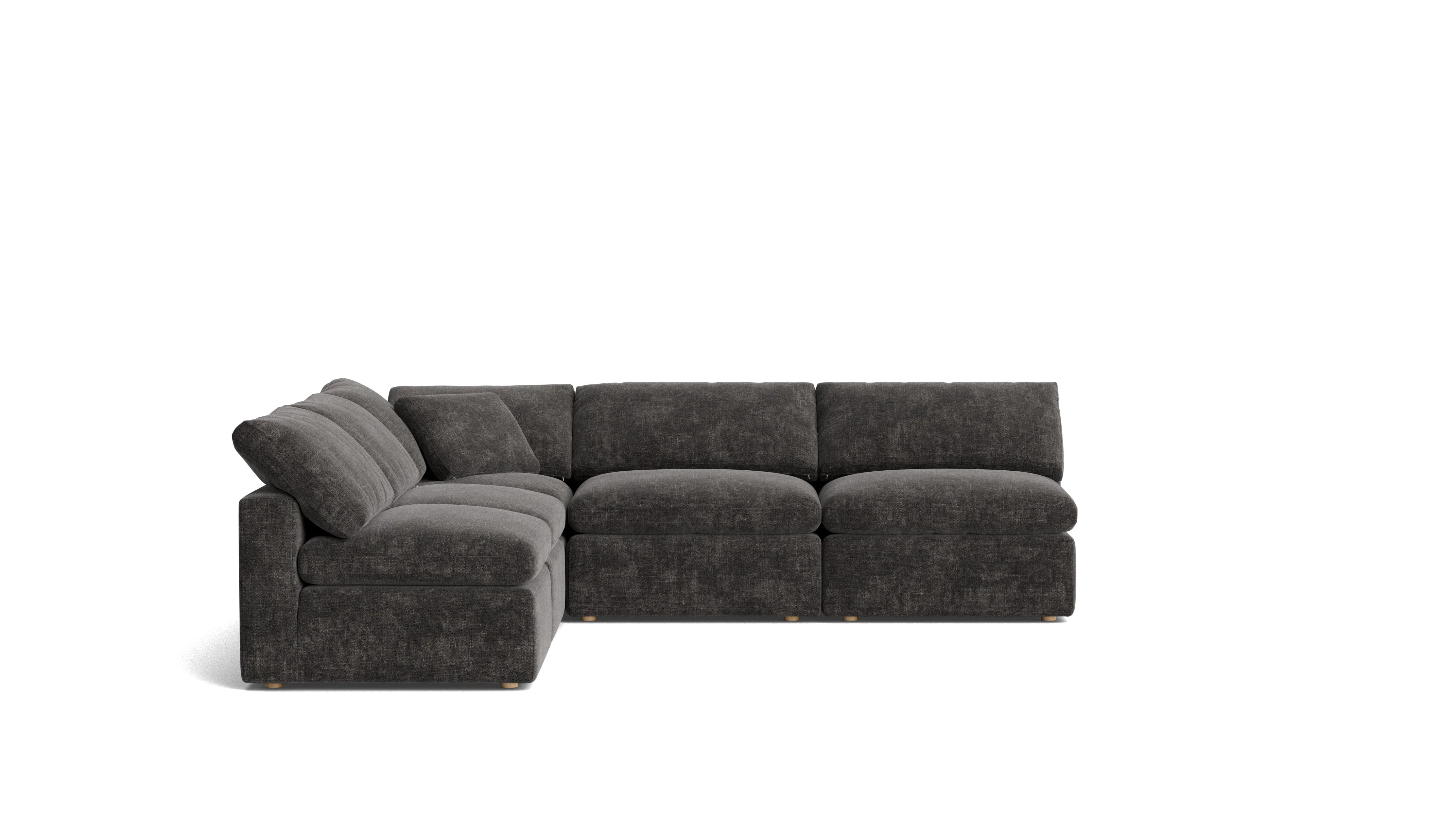Movie Night™ 5-Piece Modular Sectional Open, Standard, Truffle - Image 4