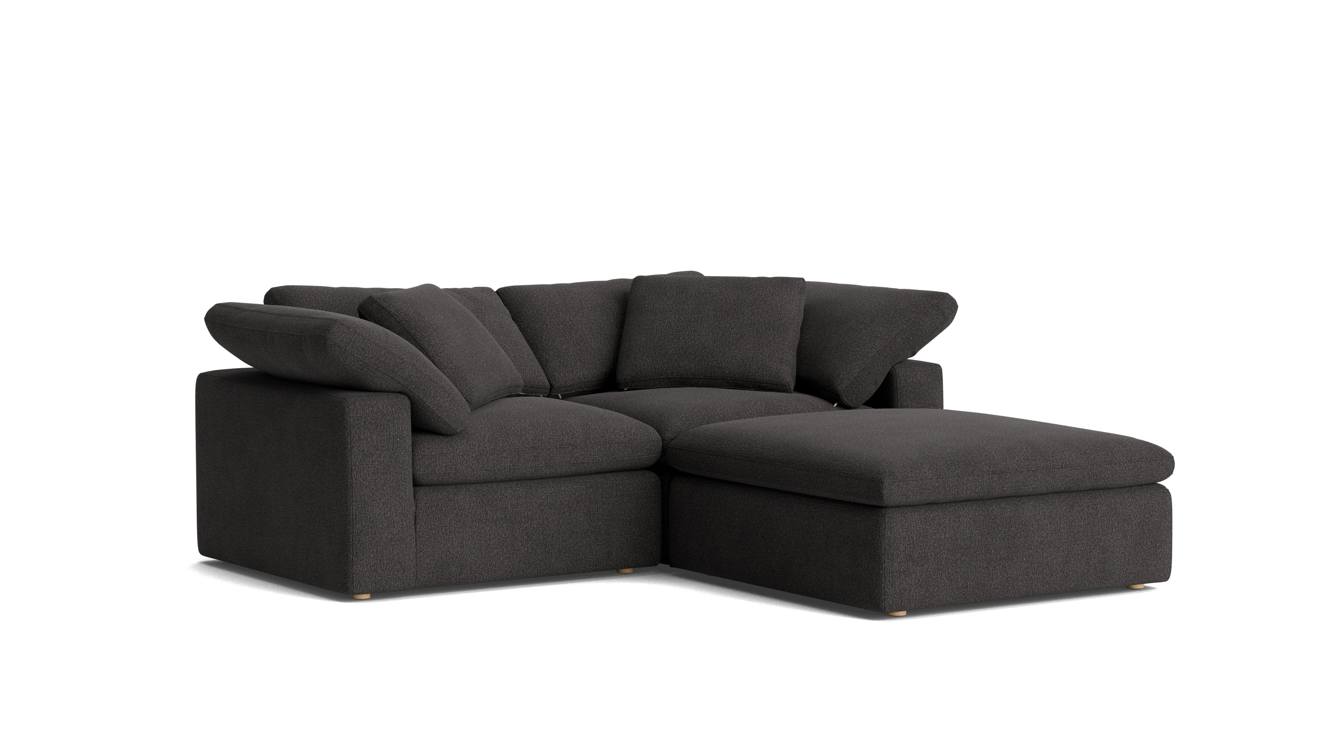 Movie Night™ 3-Piece Modular Sectional, Large, Dark Shadow - Image 4