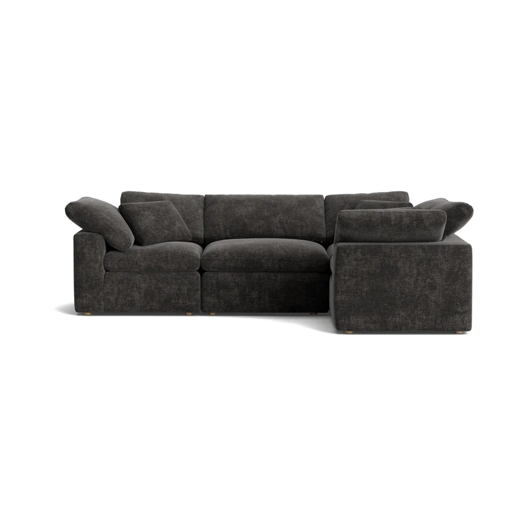 Movie Night™ 4-Piece Modular Sectional Closed, Standard, Truffle