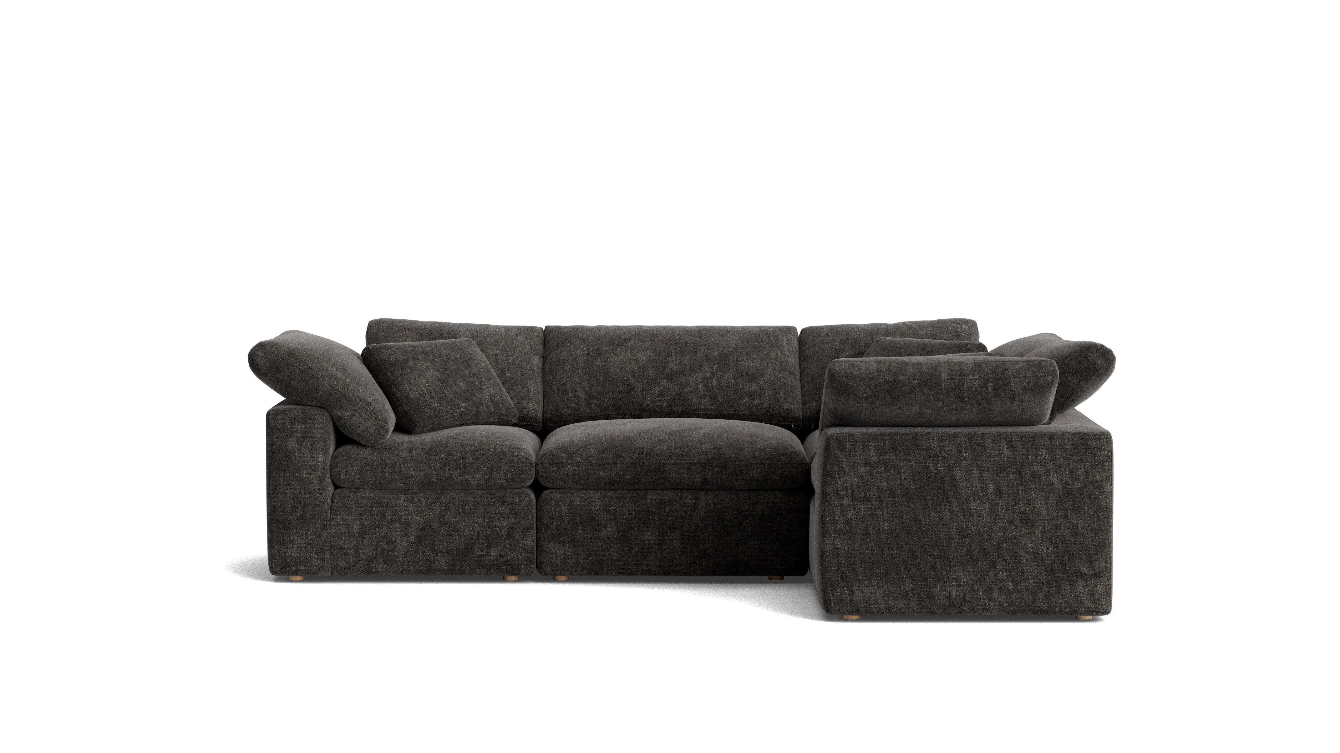 Movie Night™ 4-Piece Modular Sectional Closed, Standard, Truffle - Image 2