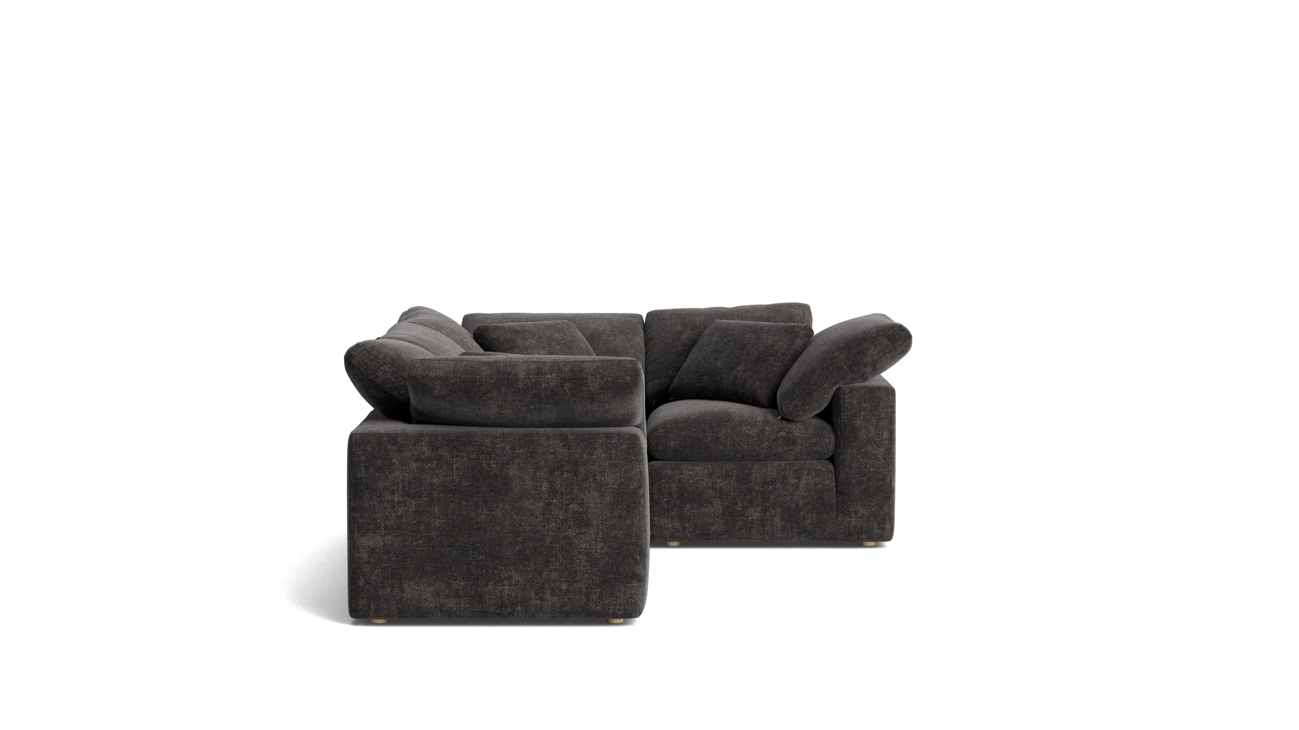 Movie Night™ 4-Piece Modular Sectional Closed, Standard, Truffle - Image 4