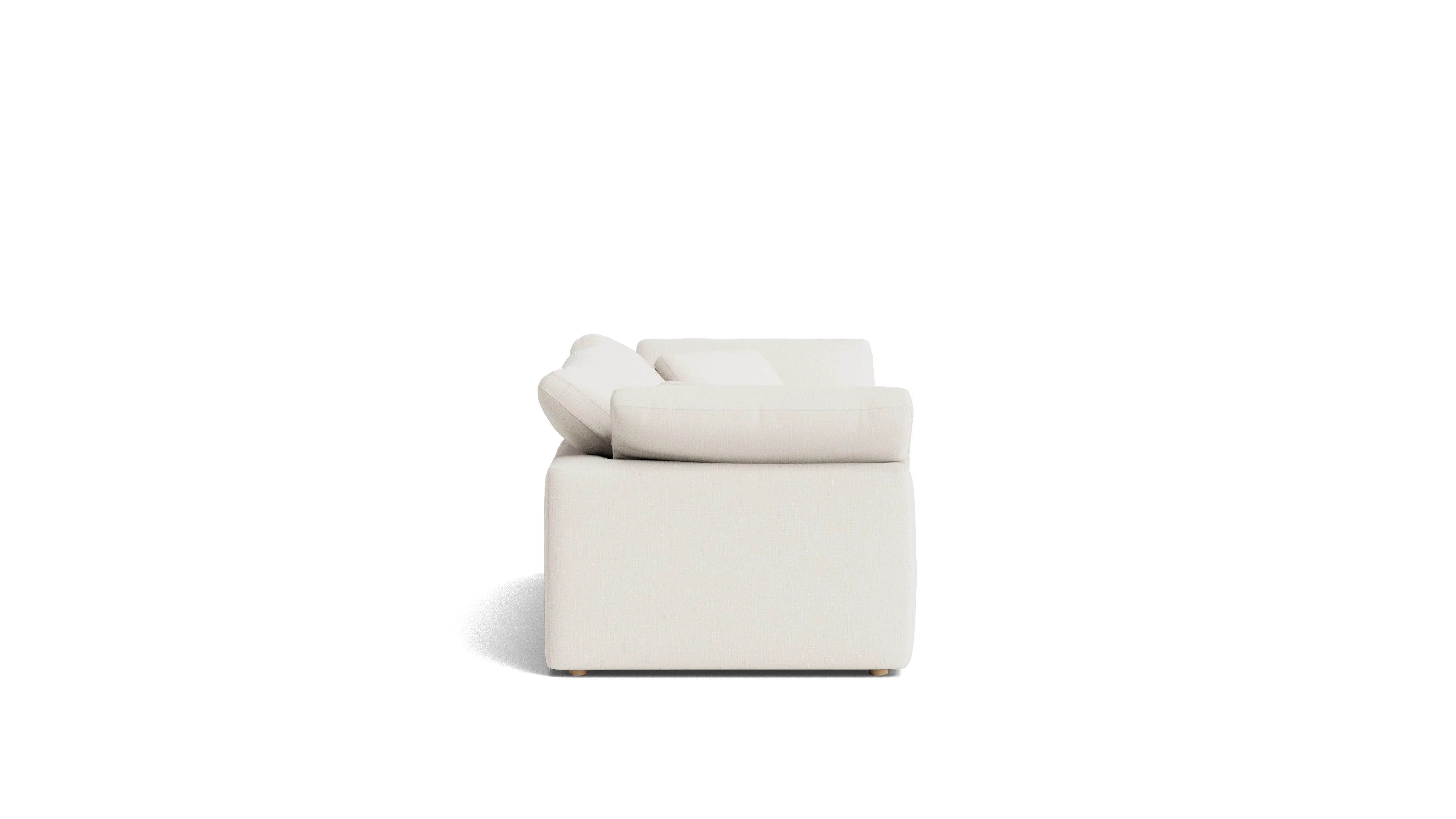 Movie Night™ 3-Piece Modular Sofa, Standard, Cream Linen - Image 6