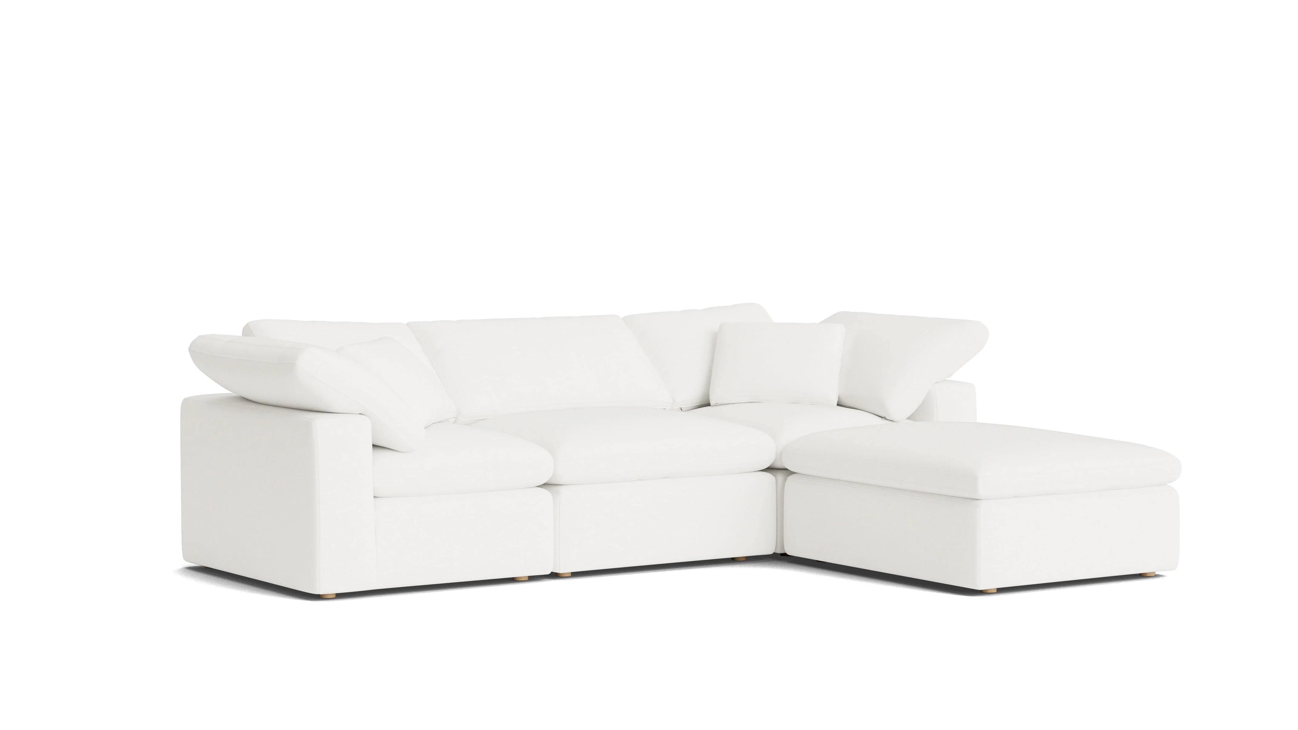 Movie Night™ 4-Piece Modular Sectional, Standard, Brie - Image 4