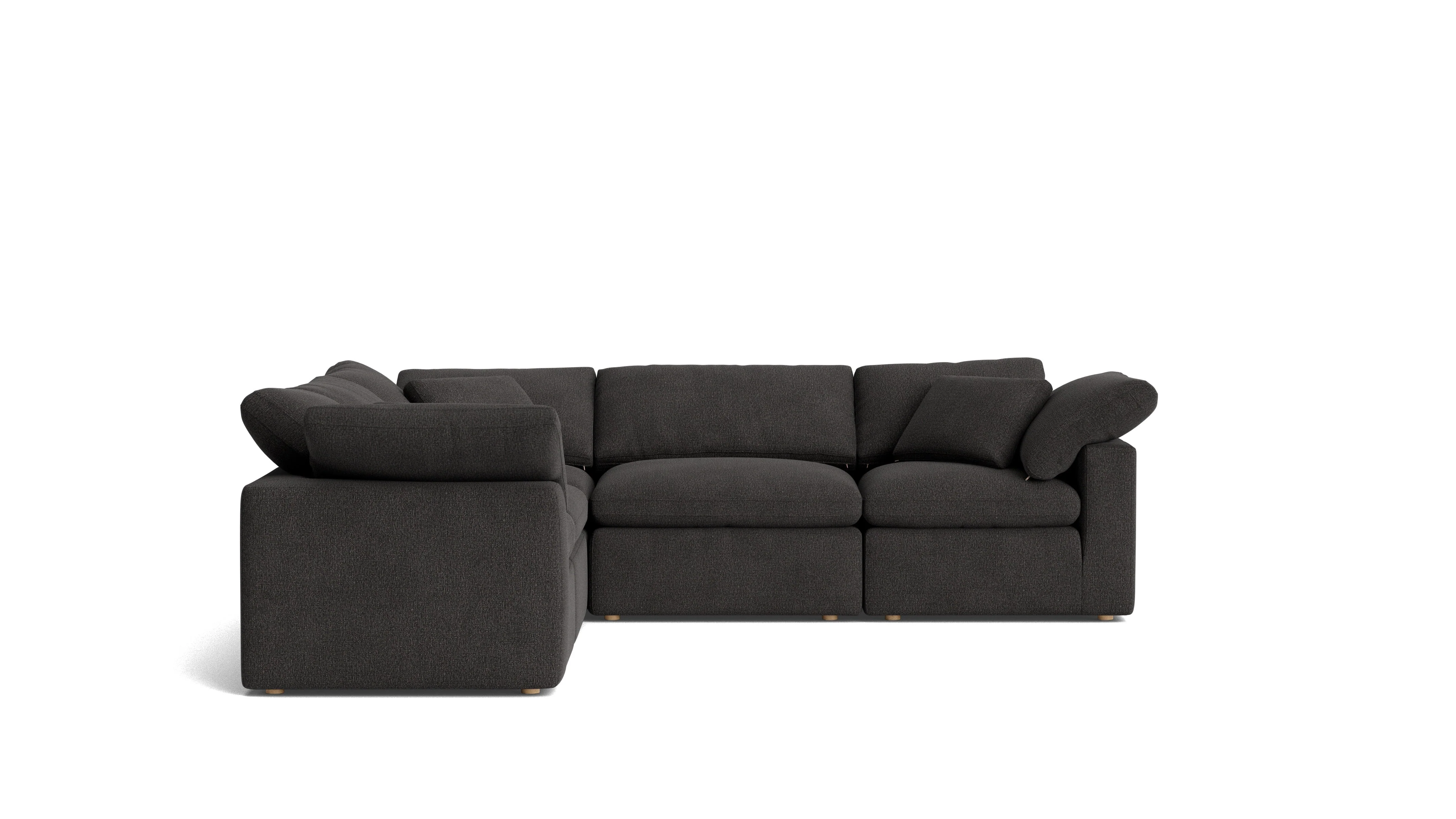 Movie Night™ 5-Piece Modular Sectional Closed, Standard, Dark Shadow - Image 5