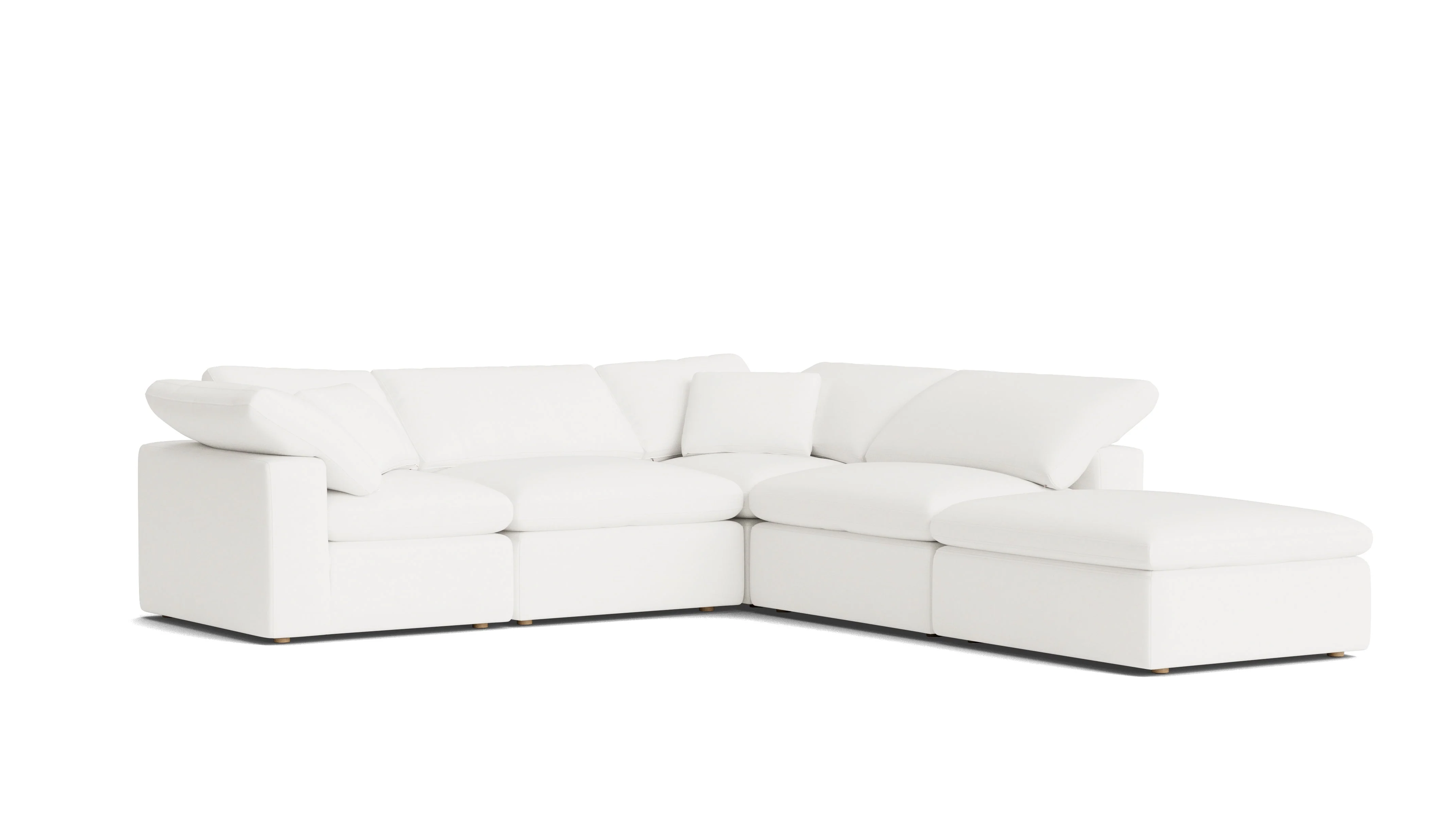 Movie Night™ 5-Piece Modular Sectional, Standard, Brie - Image 4