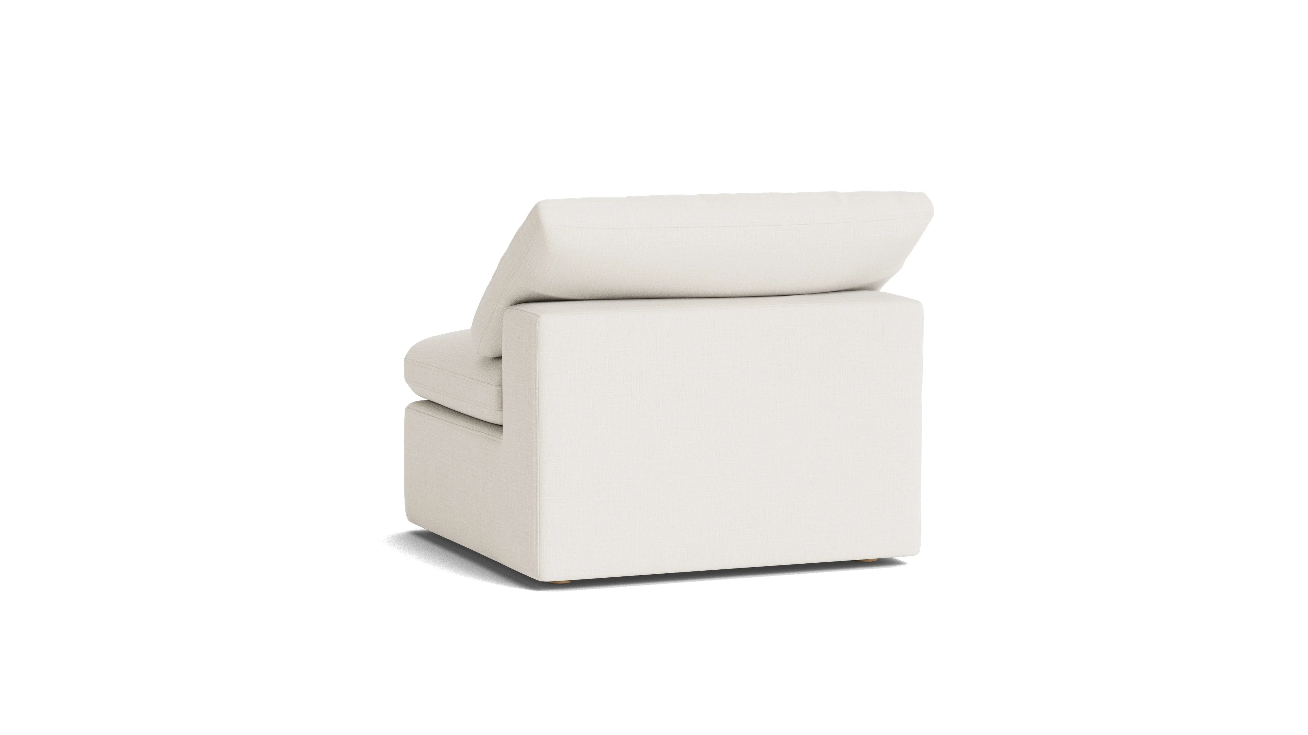 Movie Night™ Armless Chair, Standard, Cream Linen - Image 6