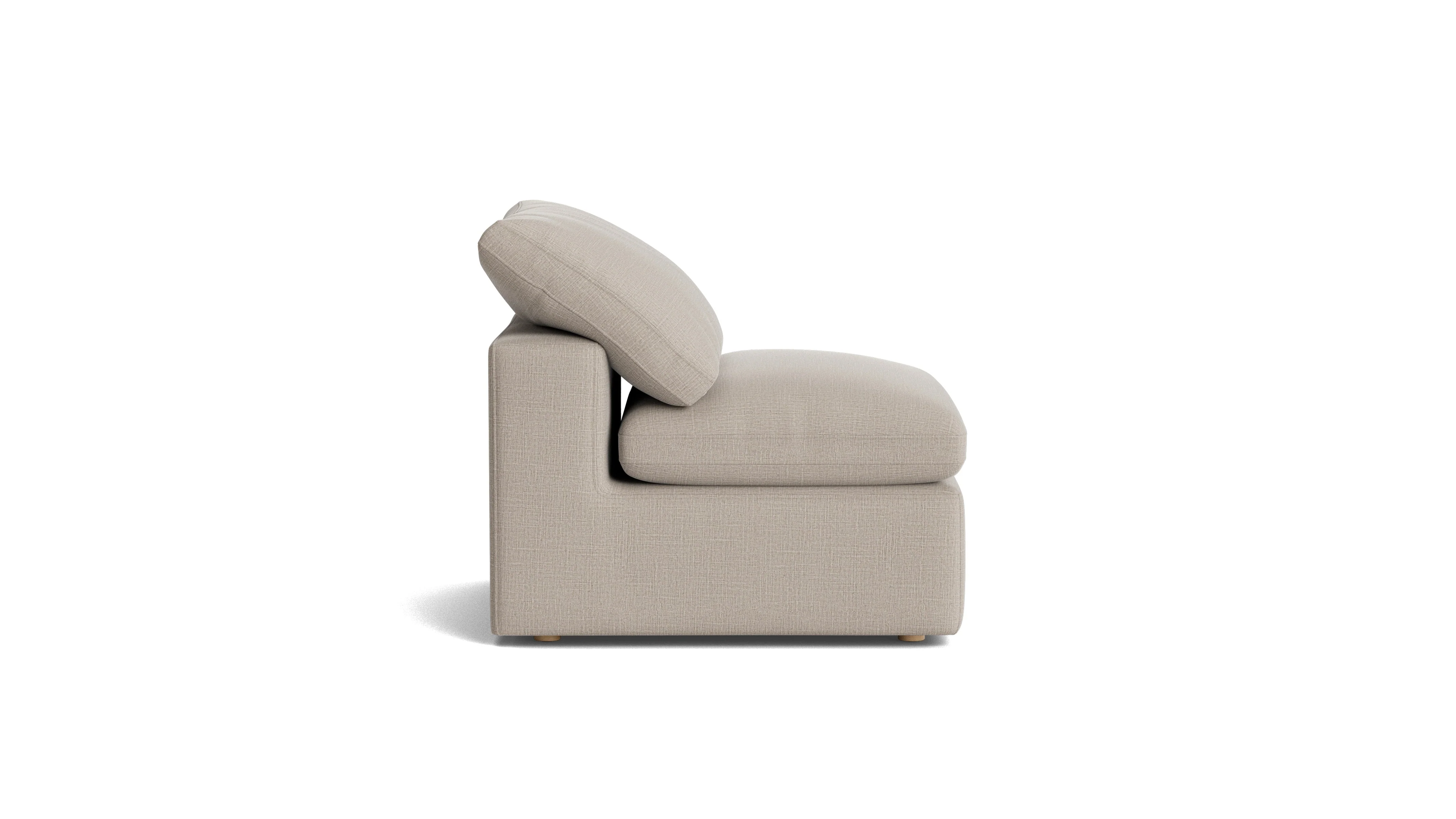 Movie Night™ Armless Chair, Standard, Light Pebble - Image 4