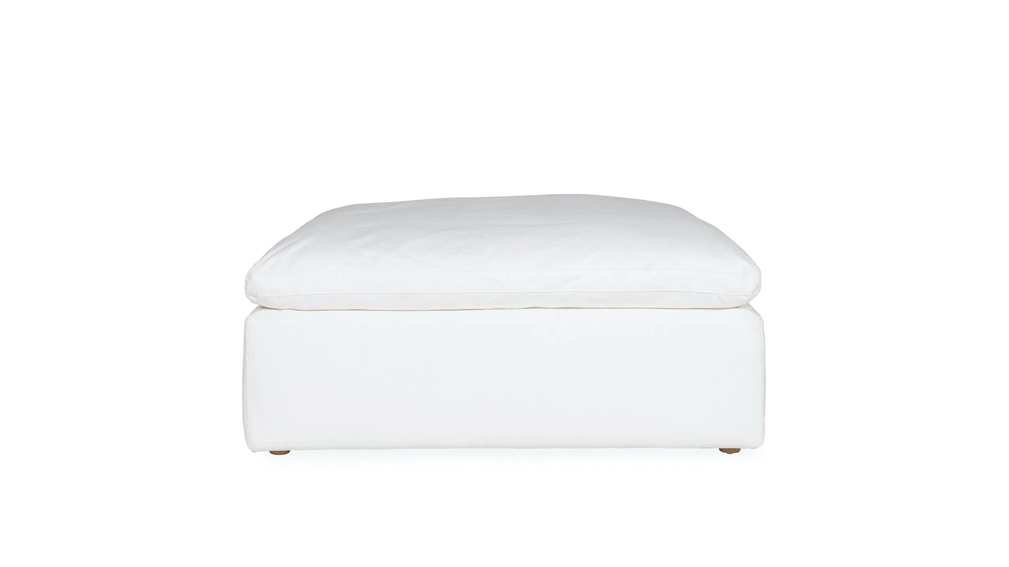 Slipcover - Movie Night™ Ottoman, Standard, Brie - Image 3