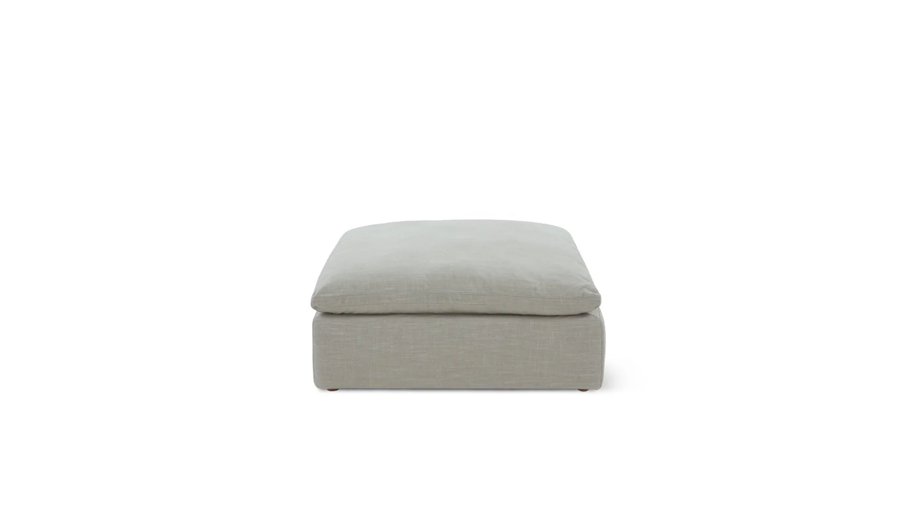 Slipcover - Movie Night™ Ottoman, Standard, Light Pebble - Image 3