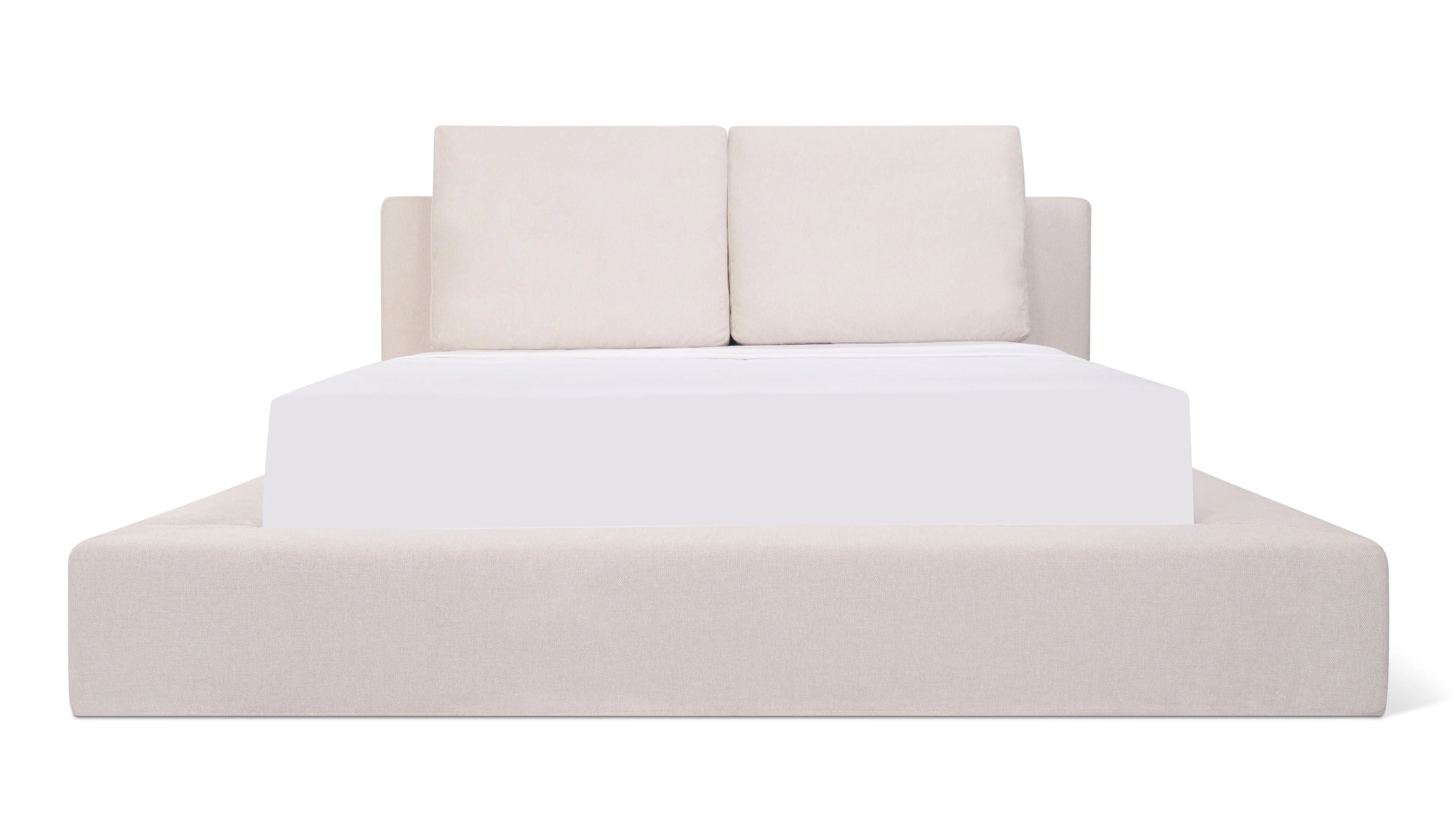 Movie Night™ Storage Bed, King, Latte - Image 2