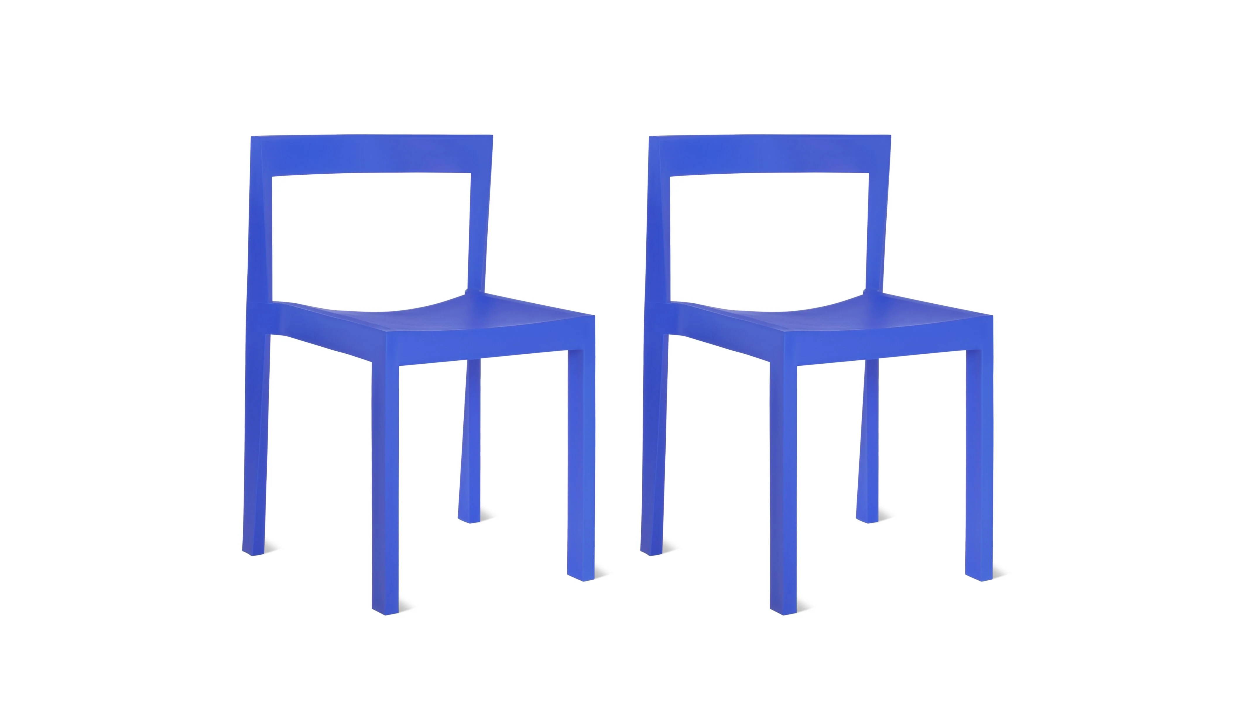 Open Air Outdoor Dining Chair (Set Of Two), Cobalt - Image 4