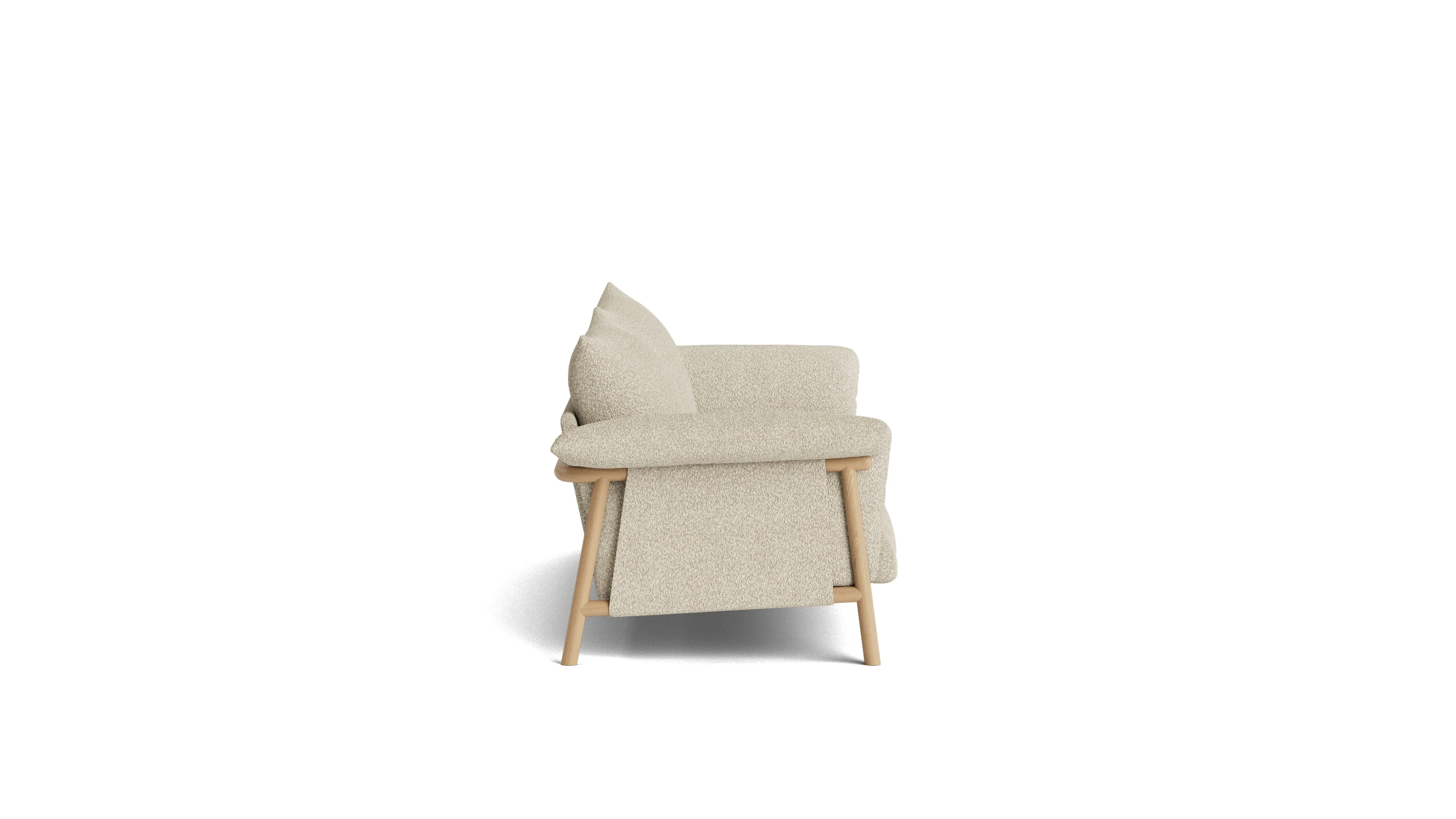 Pillow Talk Sofa, Warm Frost - Image 6