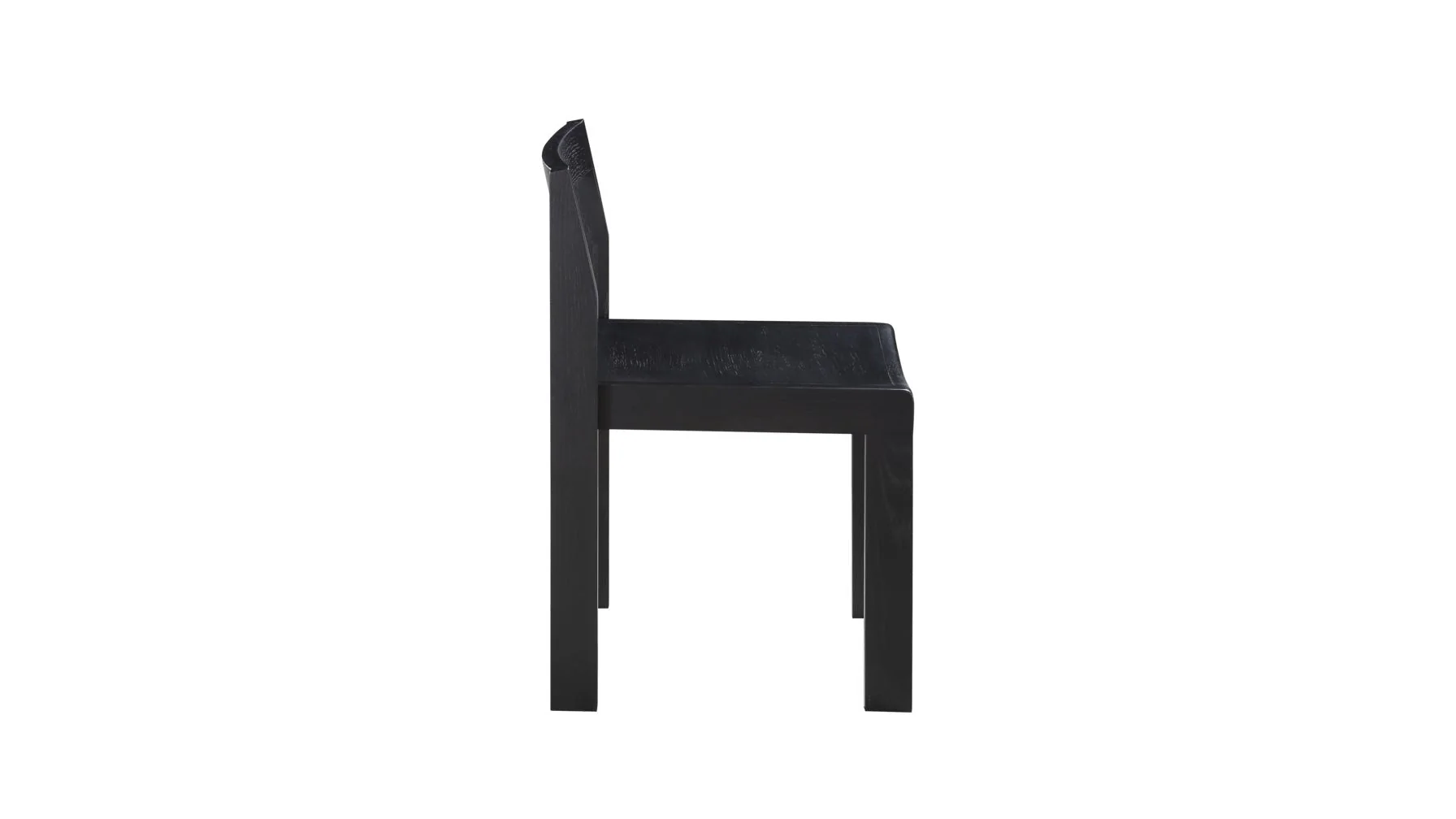 Plane Dining Chair (Set of Two), Black Oak - Image 7