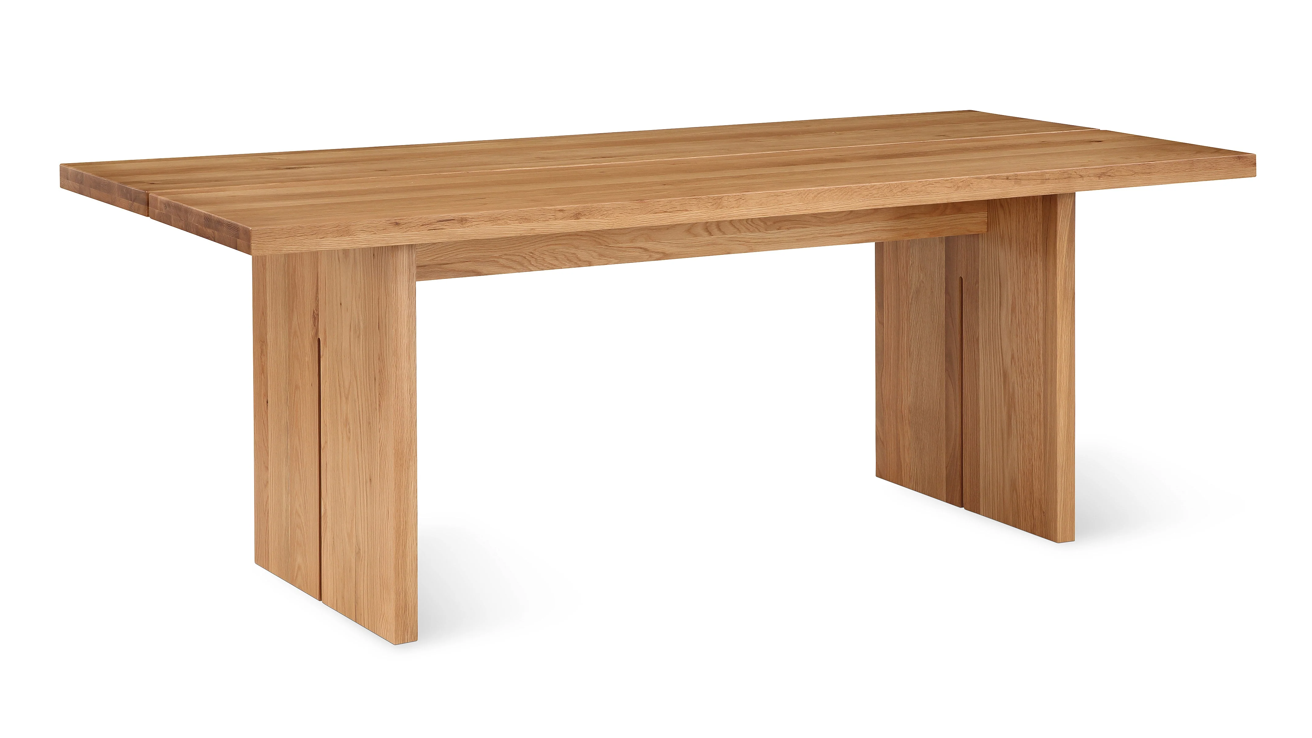 Plane Dining Table, Seats 6-8 People, Oak - Image 7