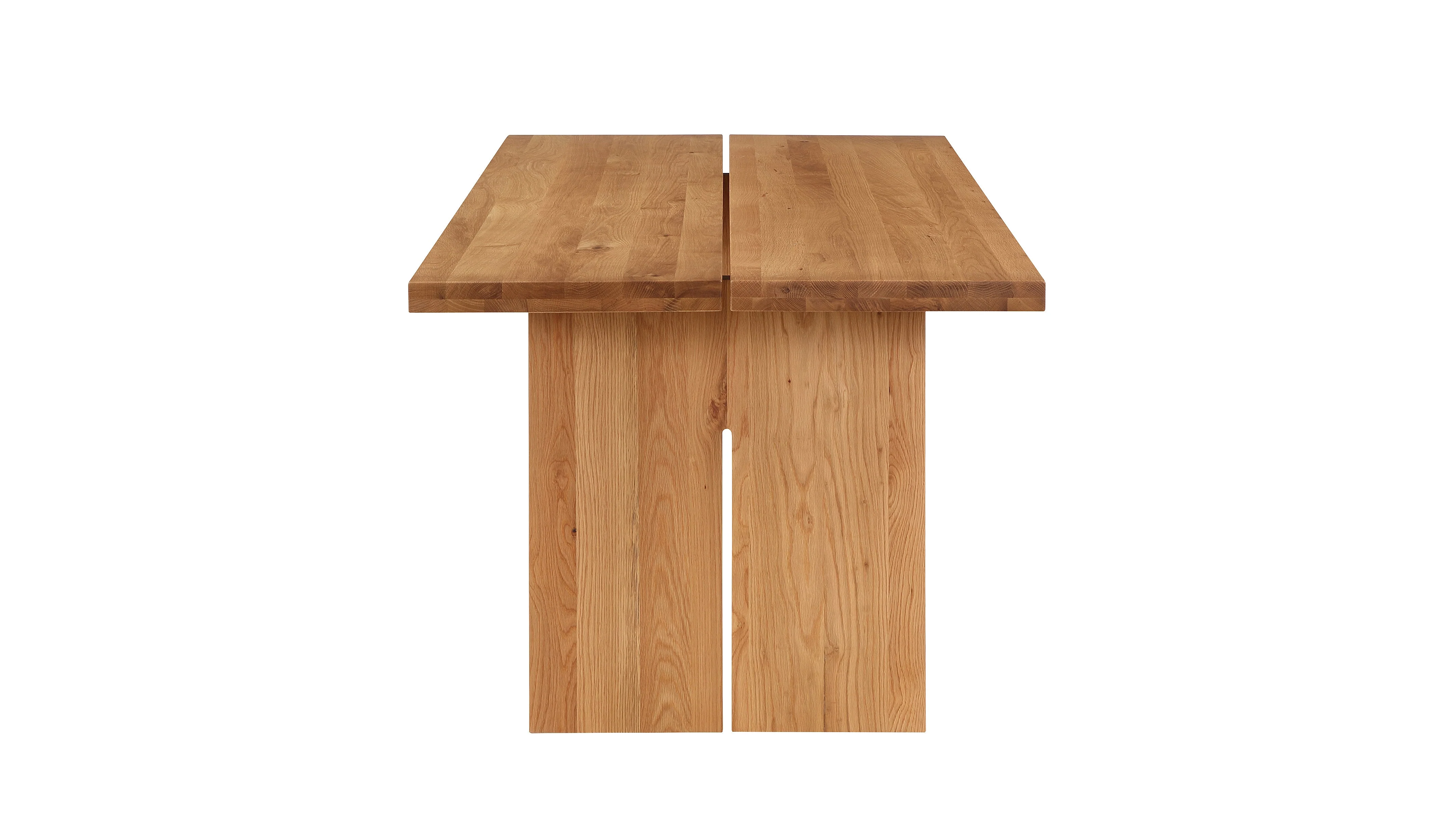 Plane Dining Table, Seats 6-8 People, Oak - Image 8