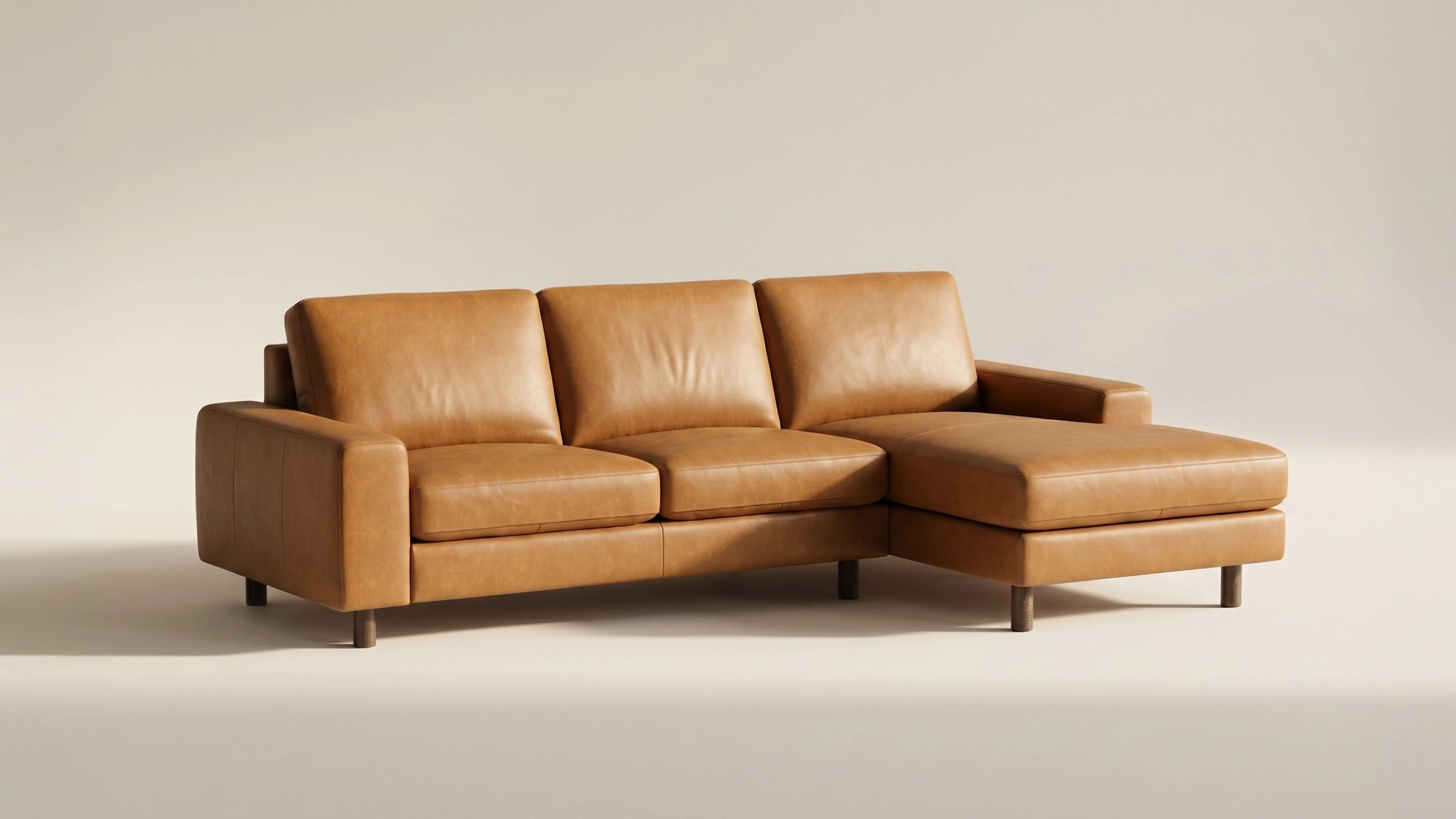 Right At Home Sectional, Right, Golden Tan - Image 3