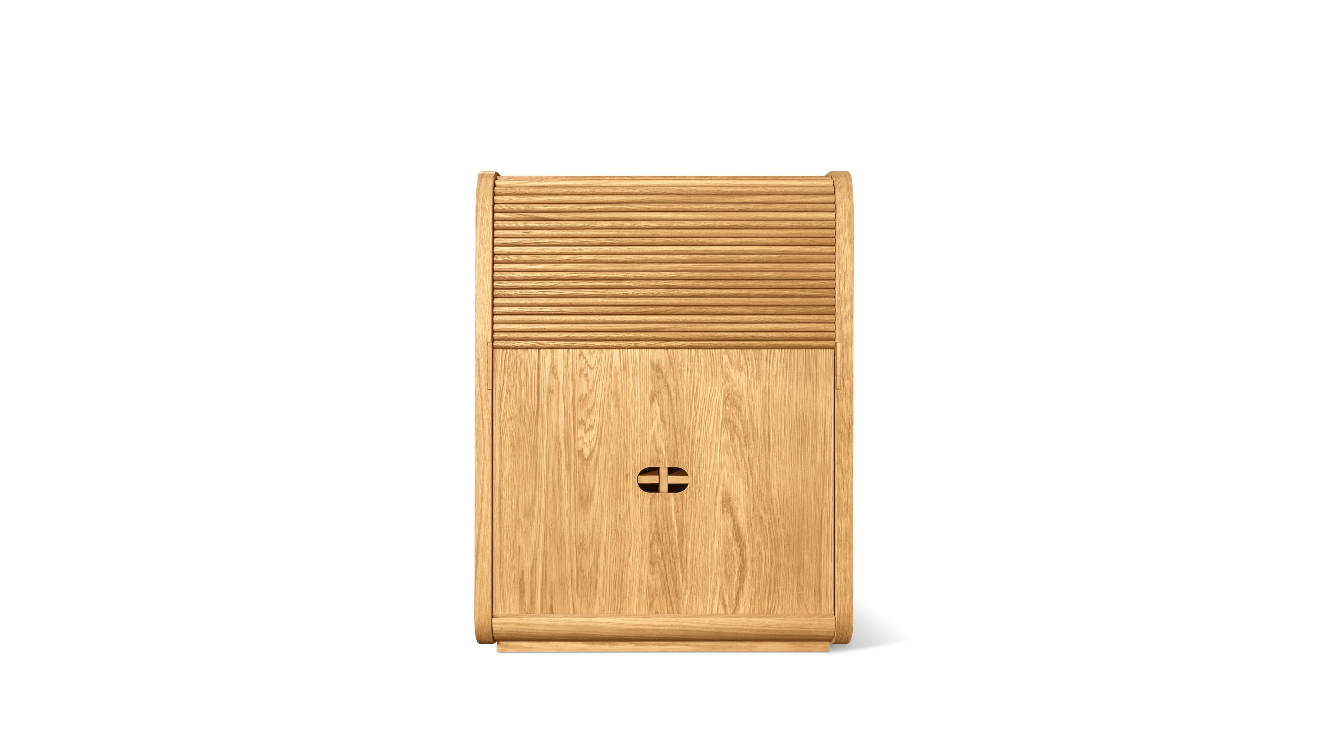 Roll Out Cabinet, White Oak - Image 12