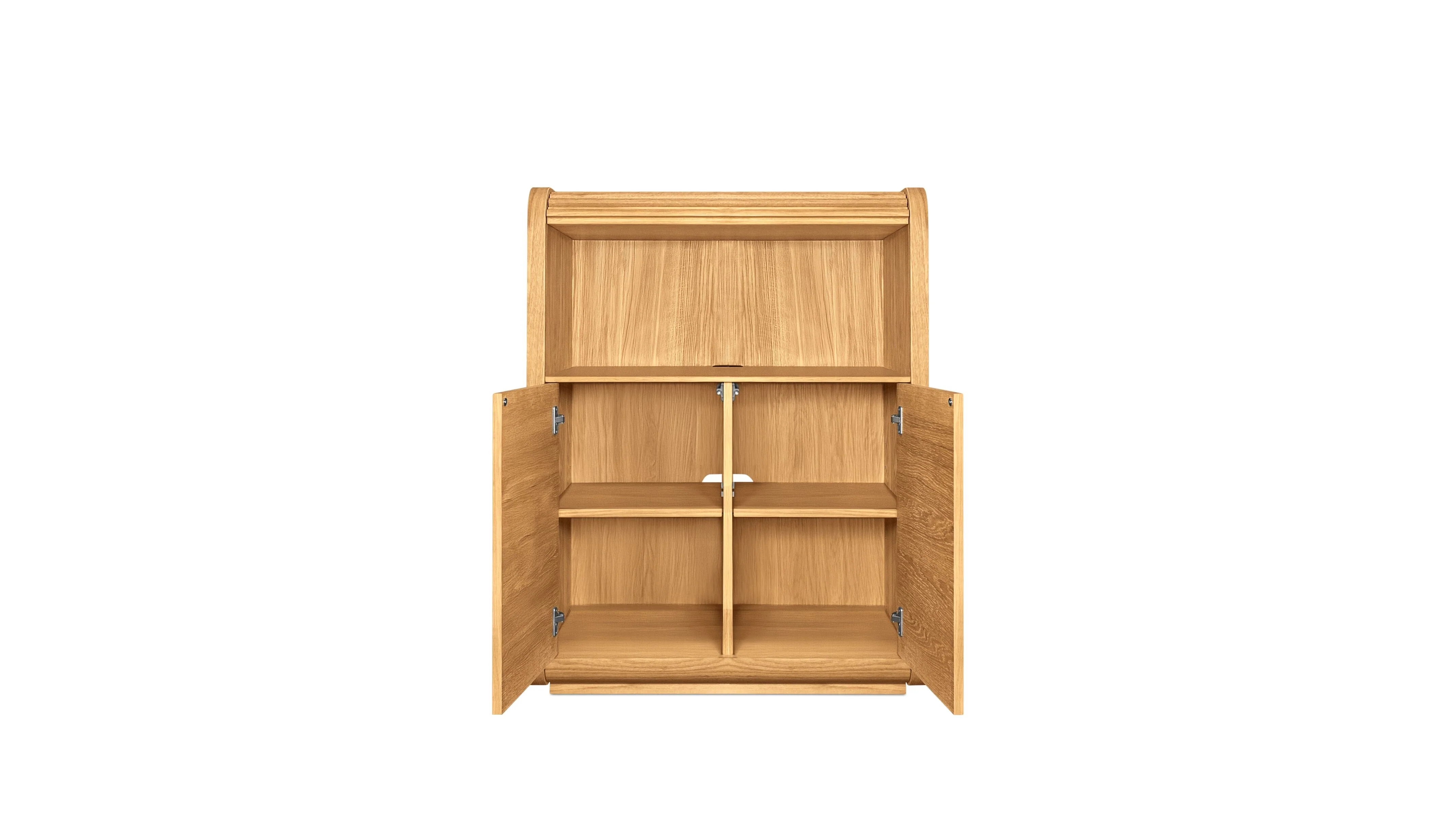 Roll Out Cabinet, White Oak - Image 5
