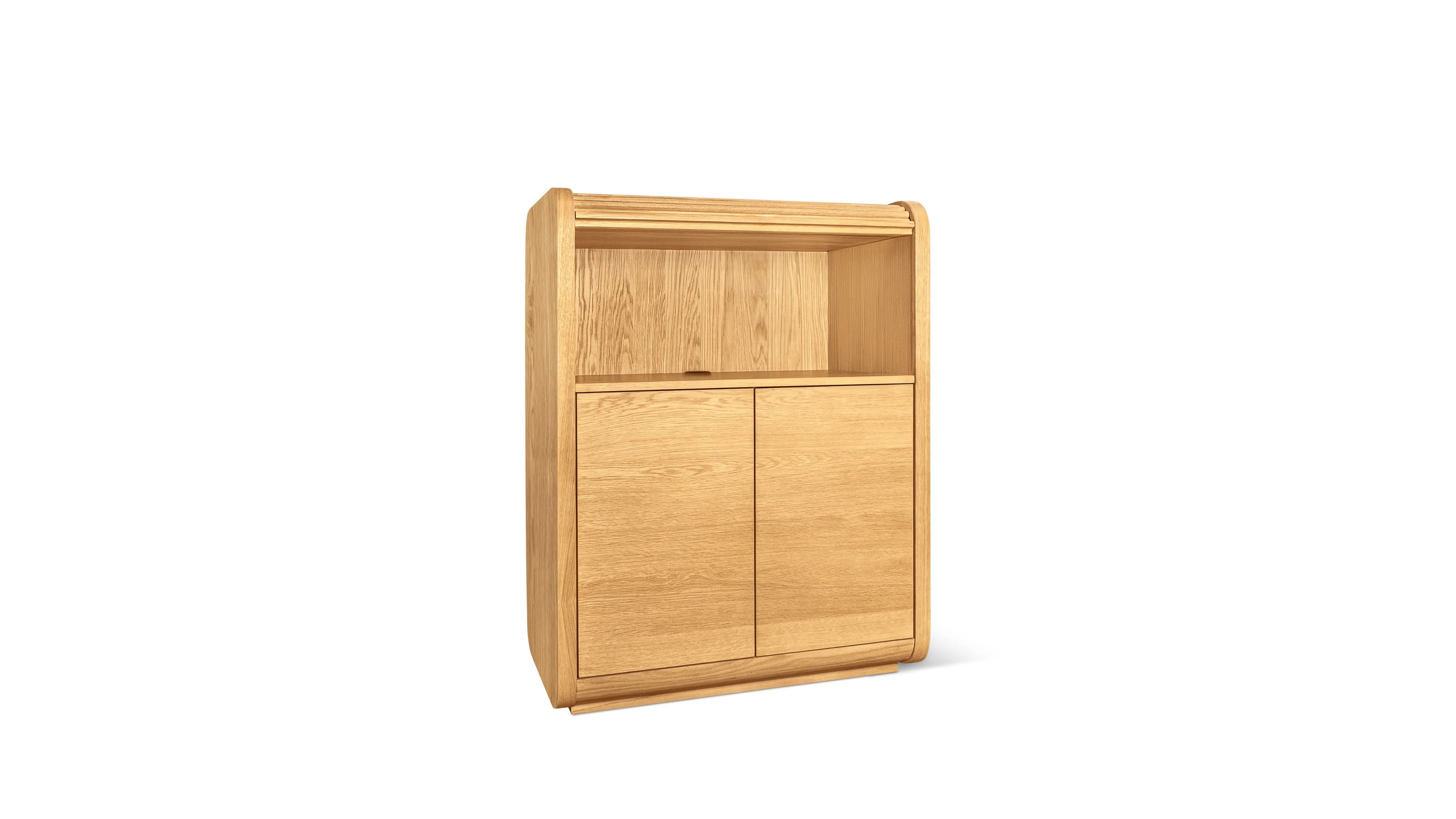 Roll Out Cabinet, White Oak - Image 8