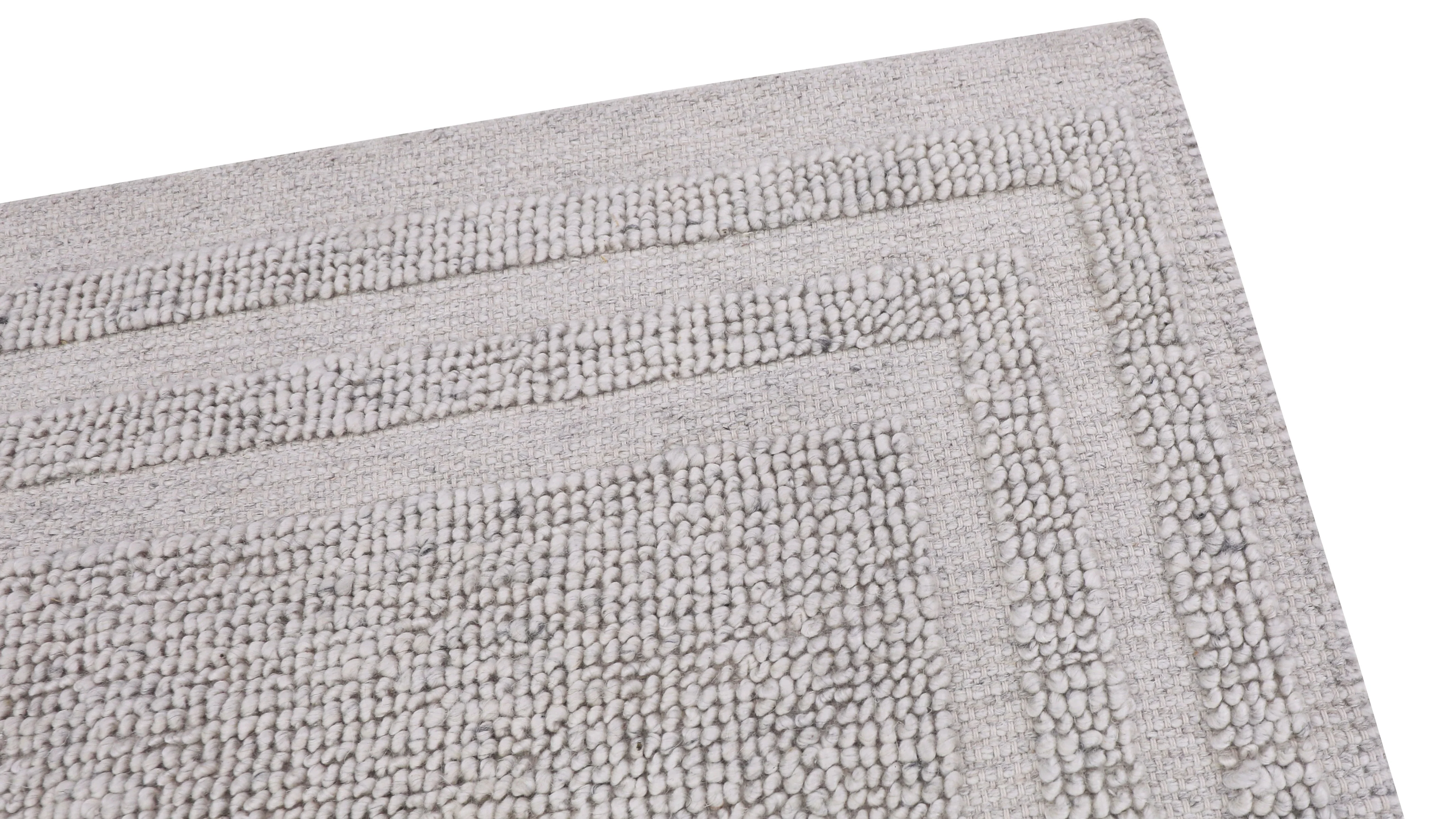 Shaughnessy Rug, 6X9, Silver - Image 6