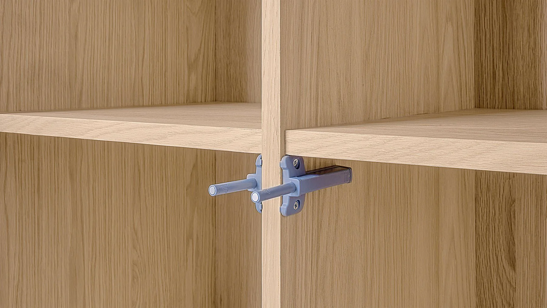 Showcase Cabinet, White Oak - Image 13