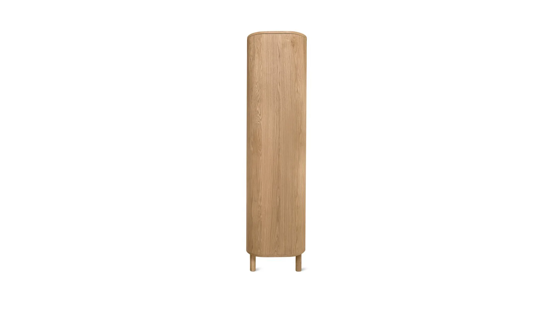 Showcase Cabinet, White Oak - Image 7