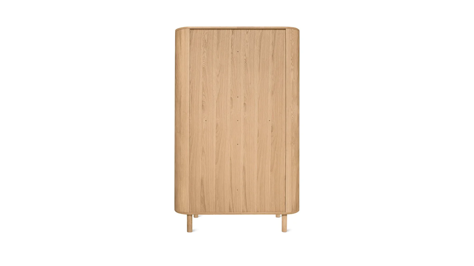 Showcase Cabinet, White Oak - Image 8
