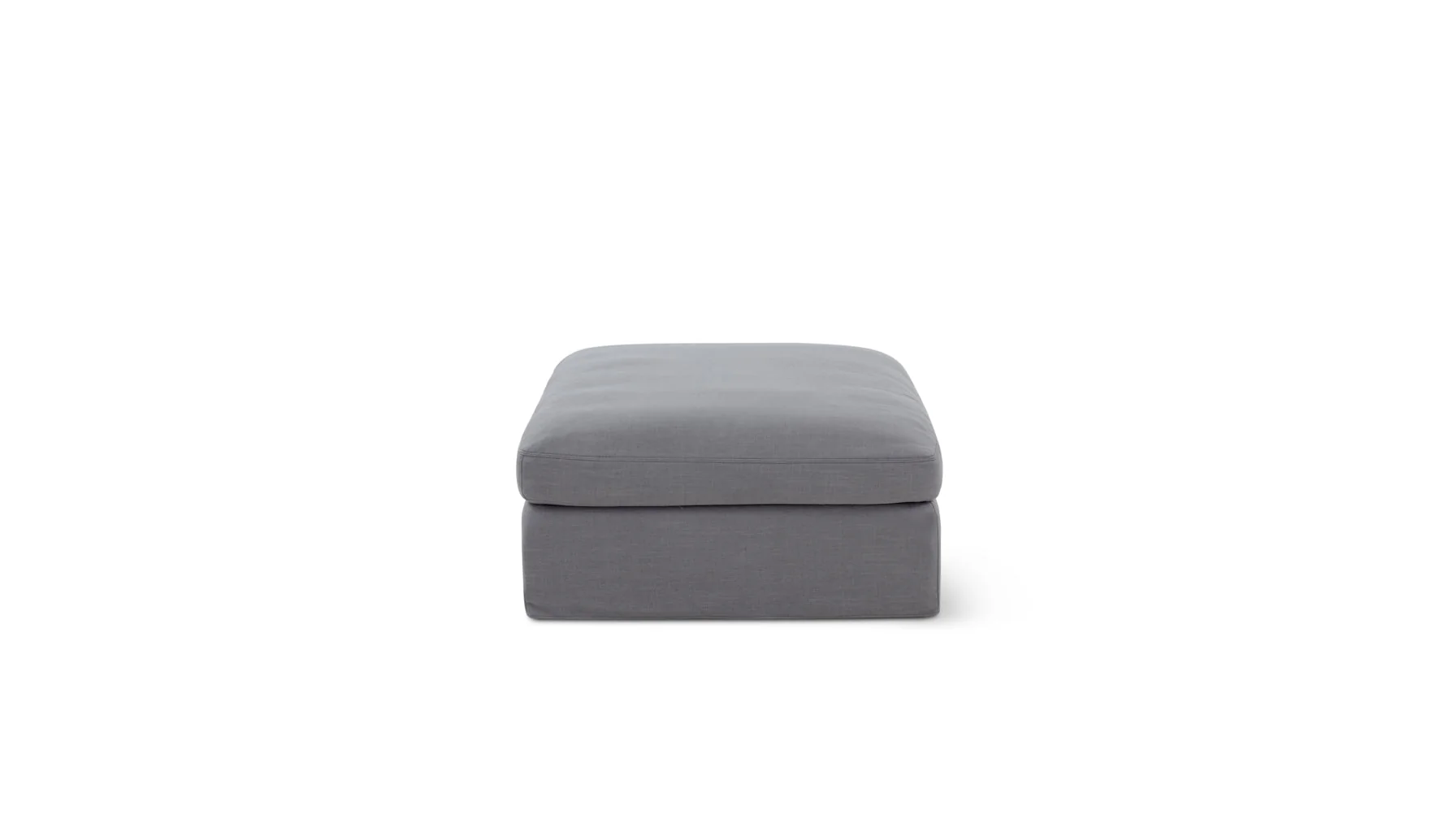 Slipcover - Get Together™ Ottoman, Standard, Moonlight - Image 3