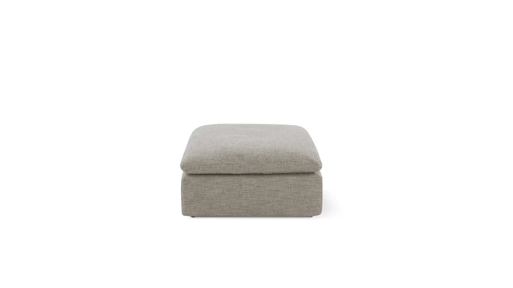 Slipcover - Movie Night™ Ottoman, Standard, Oatmeal - Image 3
