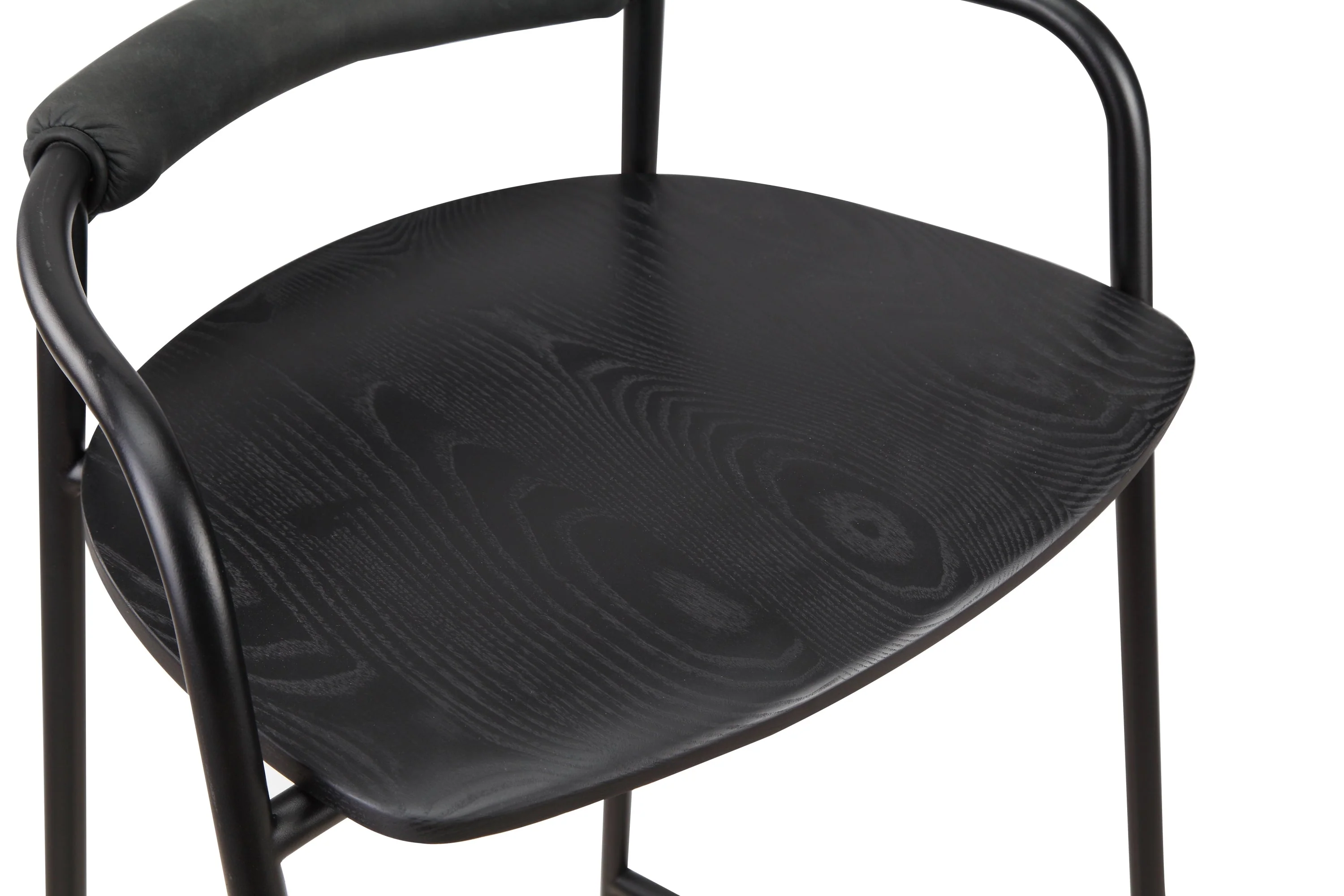 Slow Mornings Stool, Counter, Black/Black Metal - Image 10