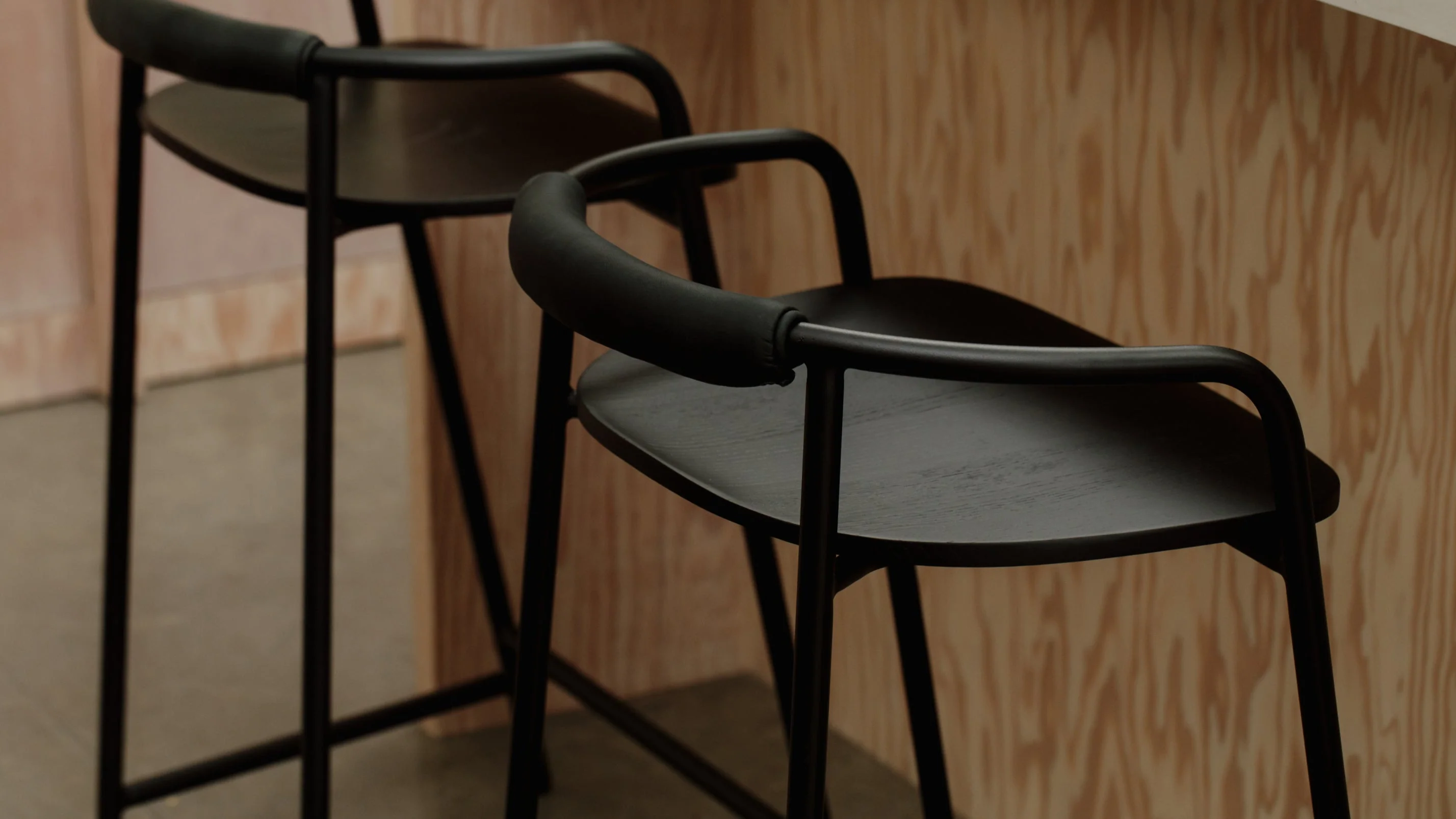 Slow Mornings Stool, Counter, Black/Black Metal - Image 8
