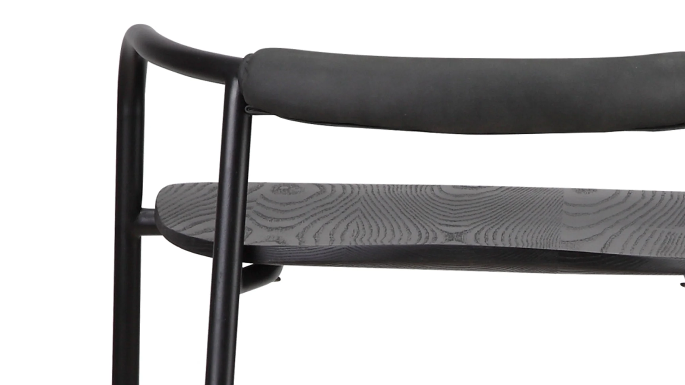 Slow Mornings Stool, Counter, Black/Black Metal - Image 9