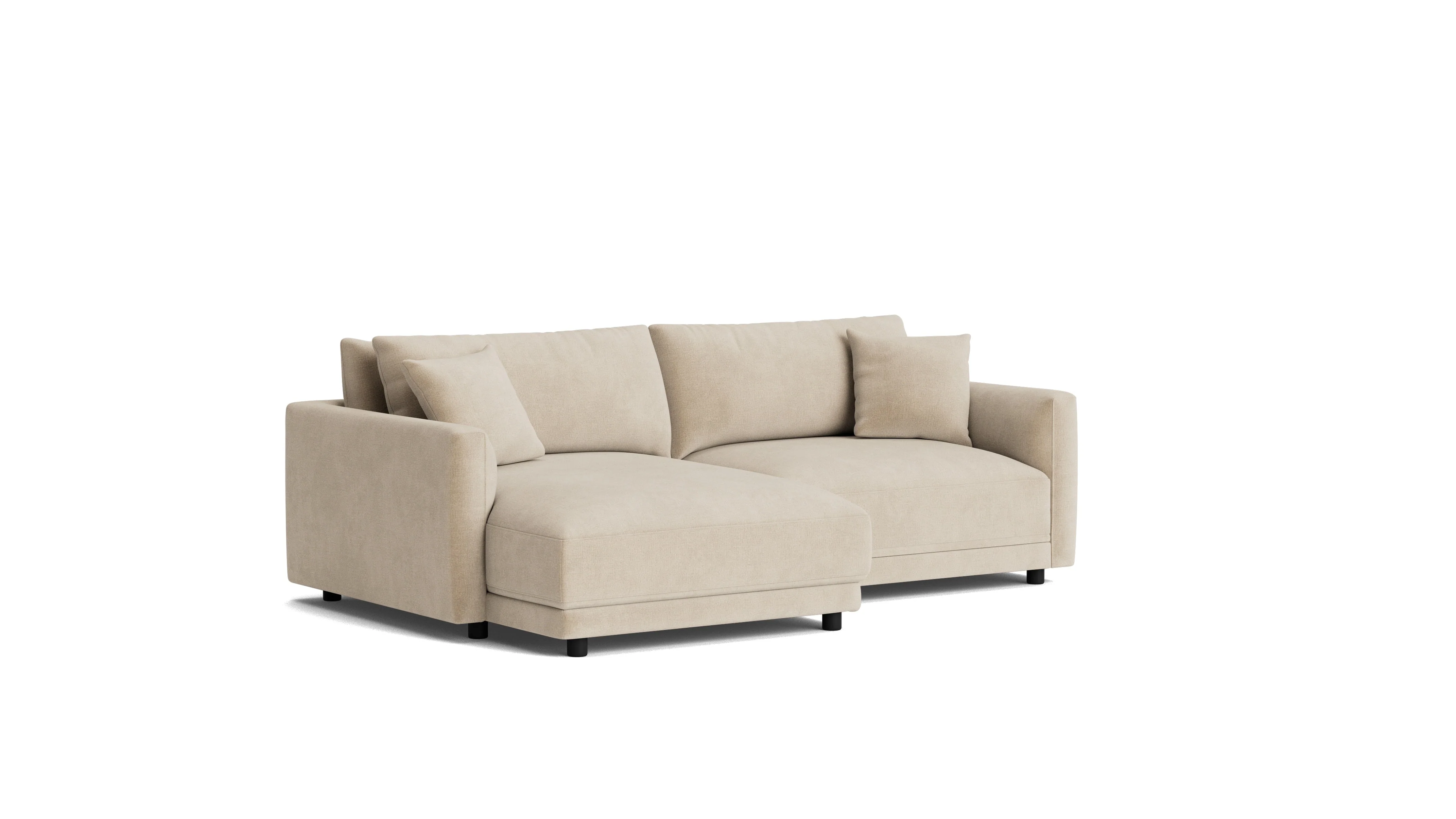 Soft Spot 2-Piece Modular Sectional Left, Cashew - Image 5