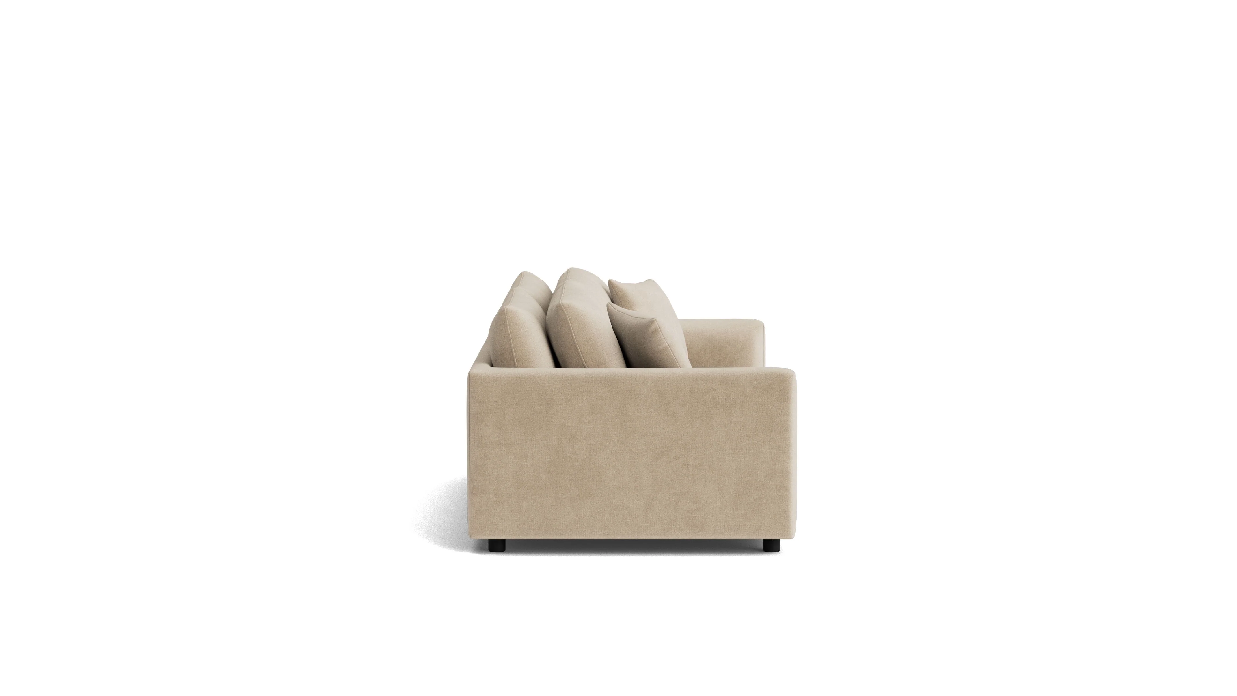 Soft Spot 2-Piece Modular Sofa, Cashew - Image 4