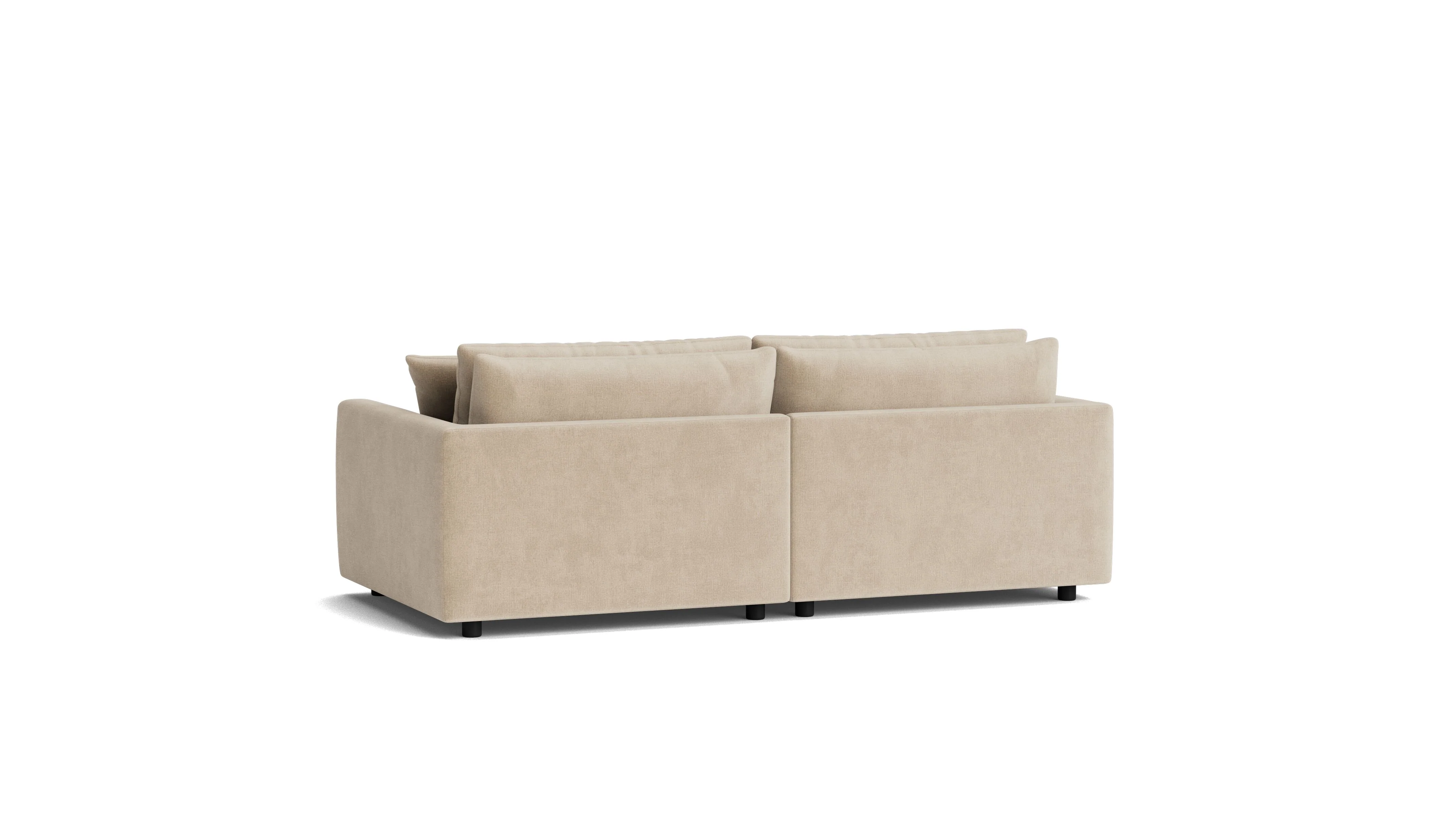 Soft Spot 2-Piece Modular Sofa, Cashew - Image 5