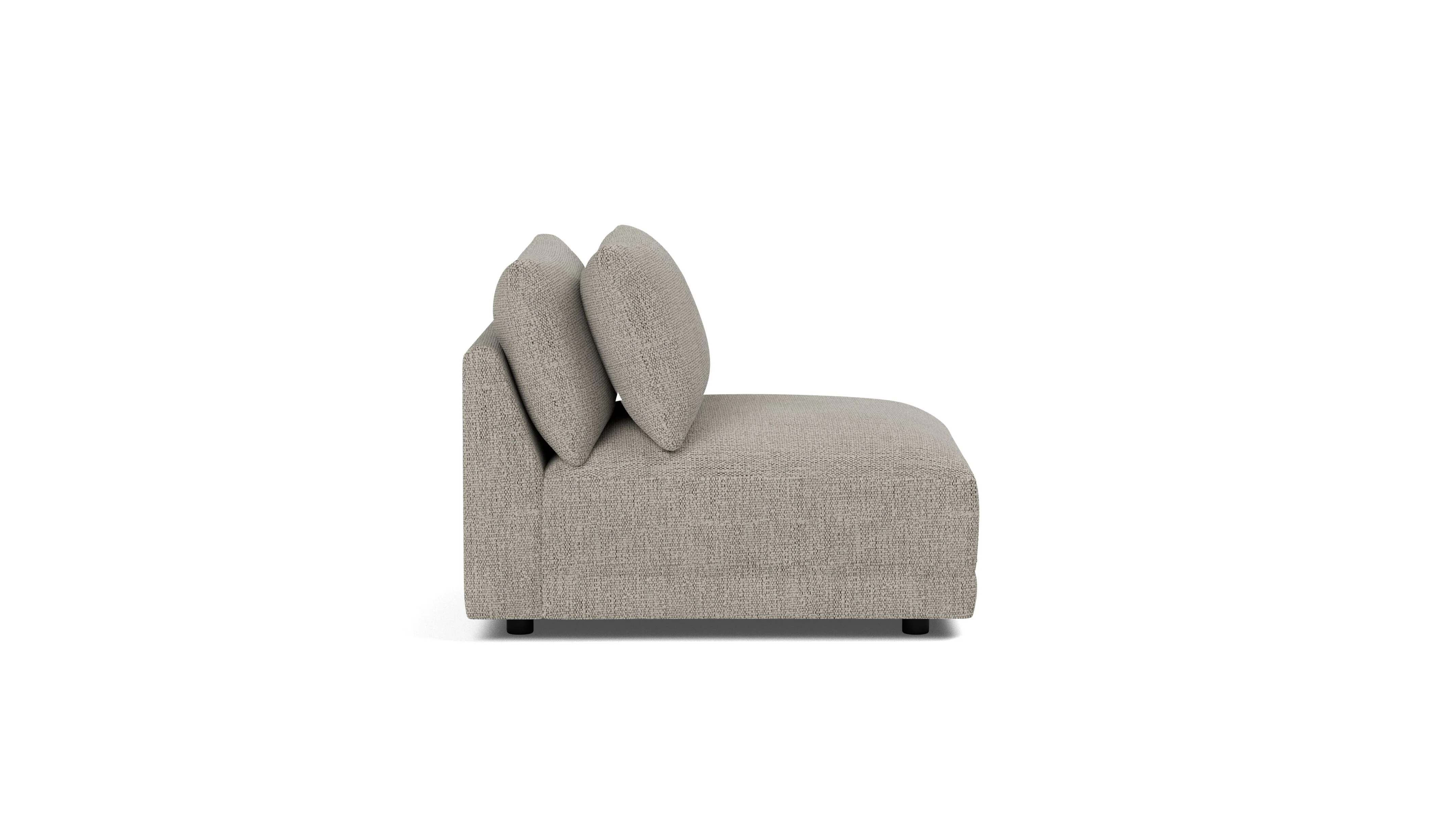 Soft Spot Armless Chair, Oatmeal - Image 4