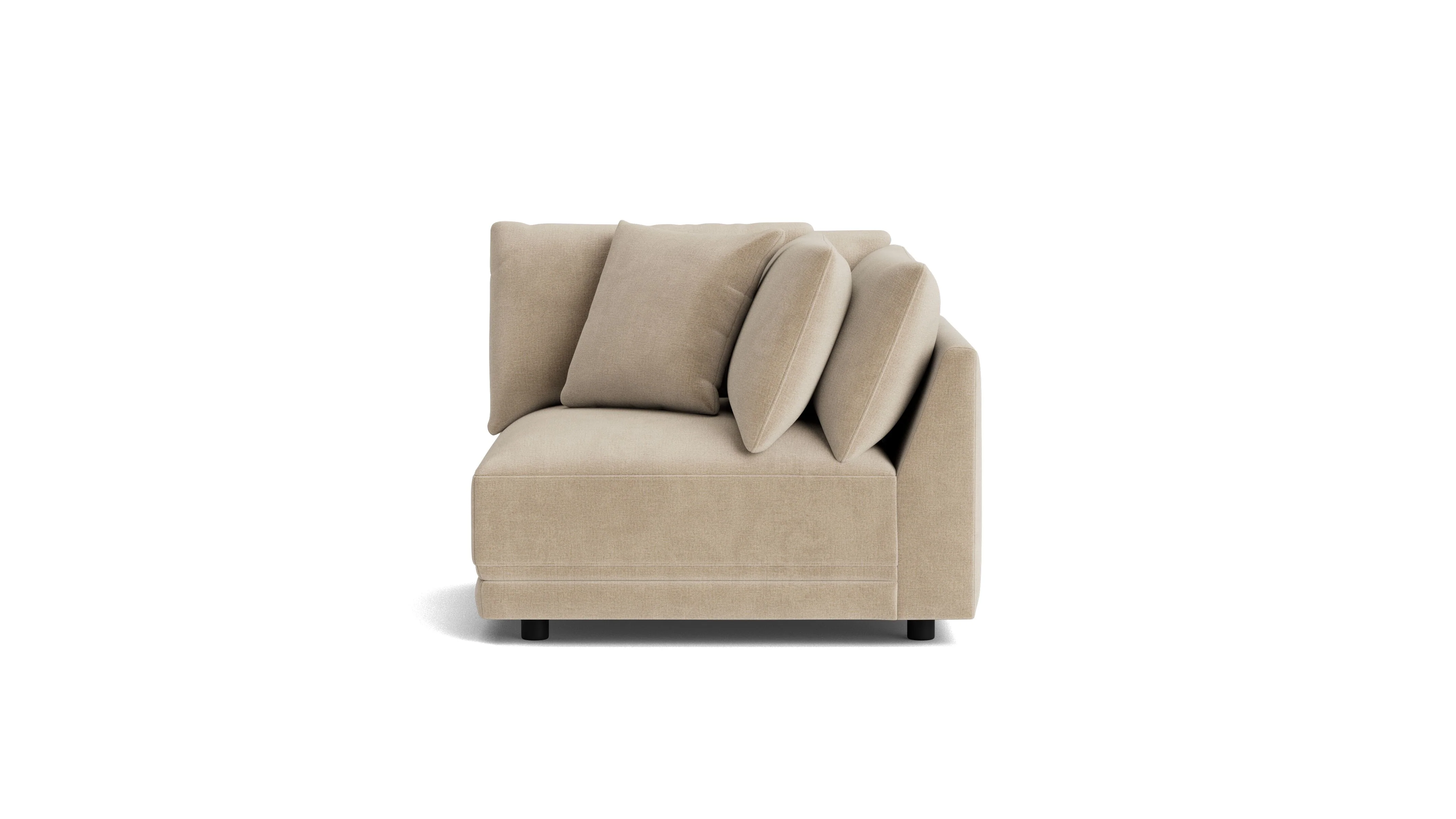 Soft Spot Corner Chair, Cashew - Image 2