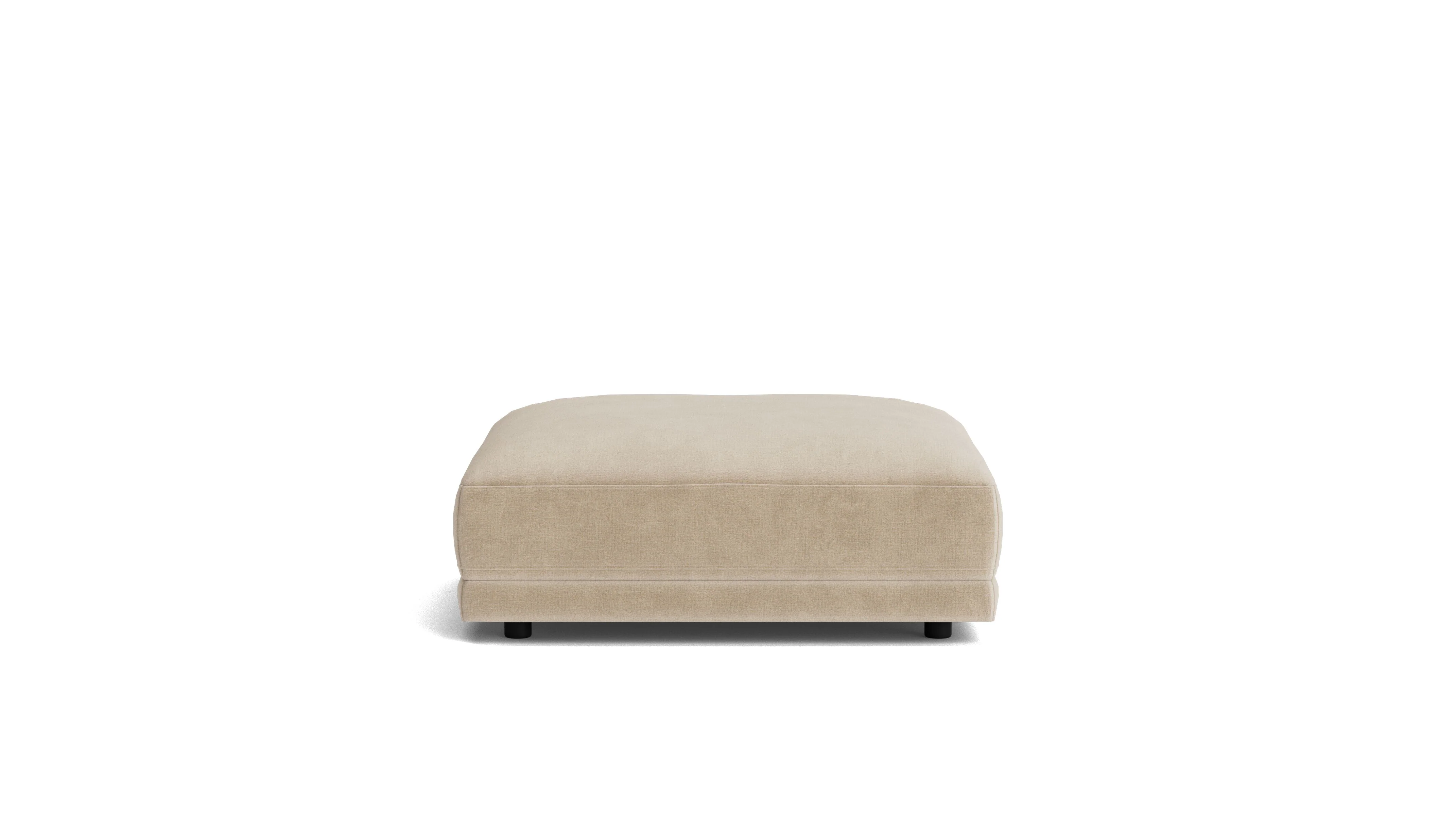 Soft Spot Ottoman, Cashew - Image 2