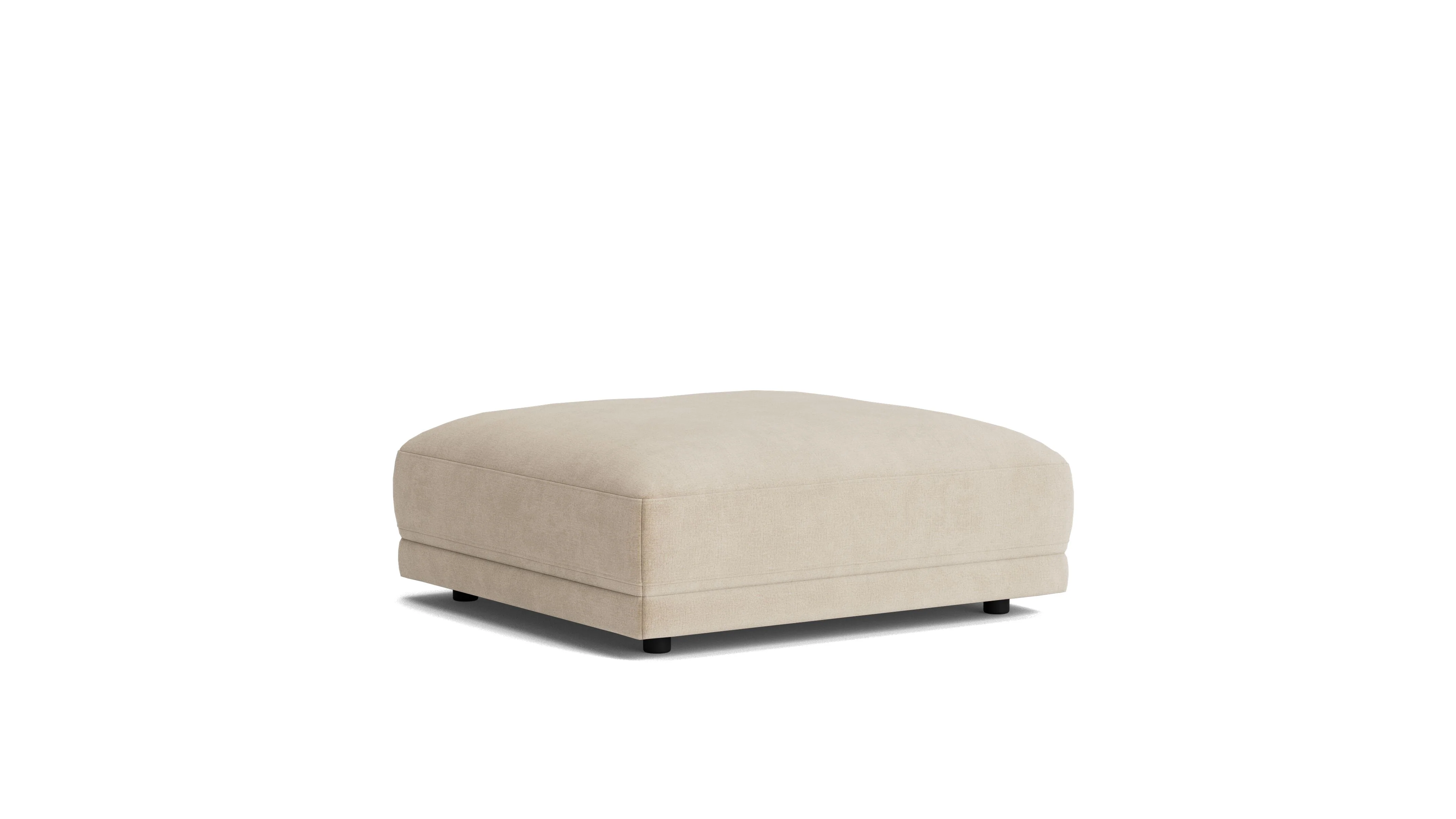 Soft Spot Ottoman, Cashew - Image 3