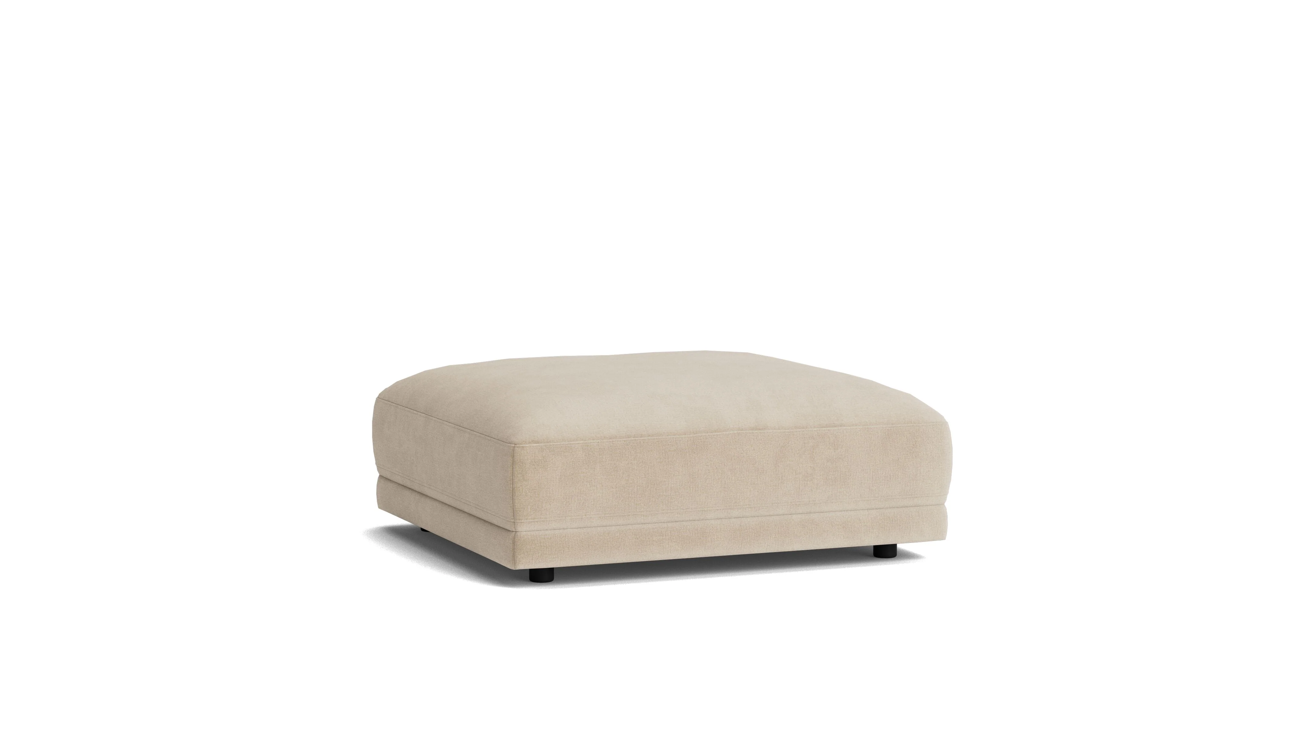 Soft Spot Ottoman, Cashew - Image 5