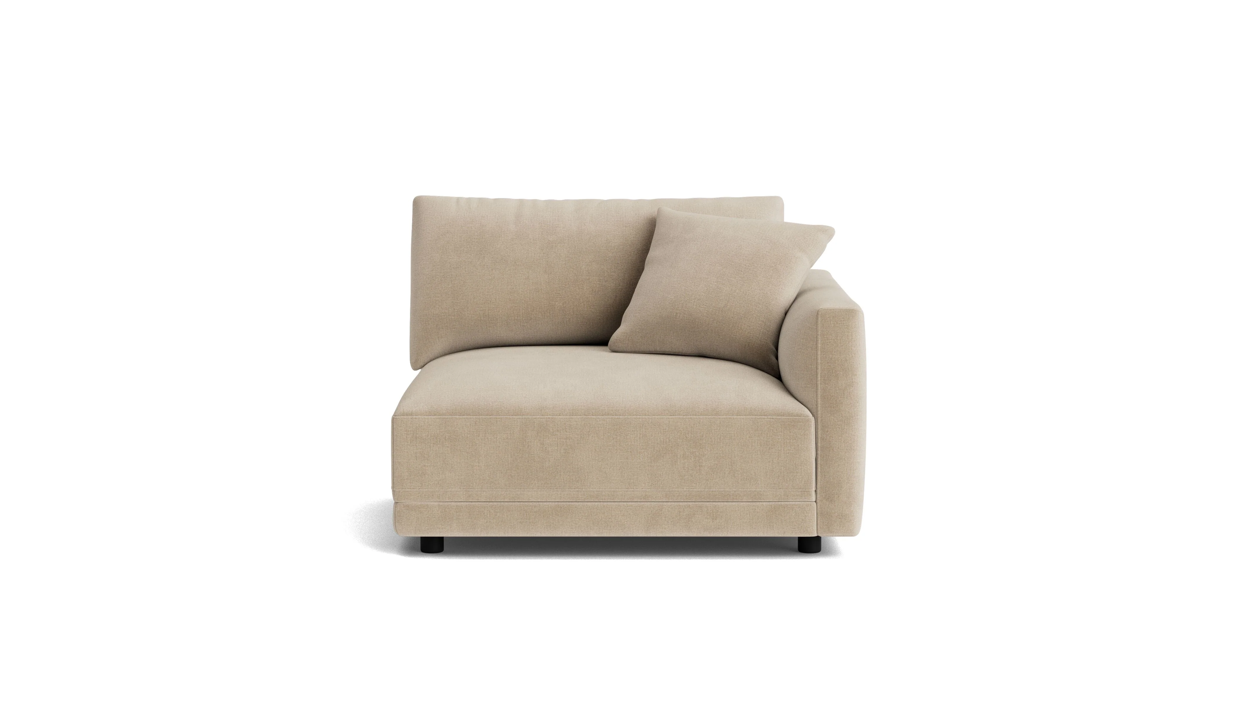 Soft Spot Right Arm Corner Chair, Cashew - Image 2