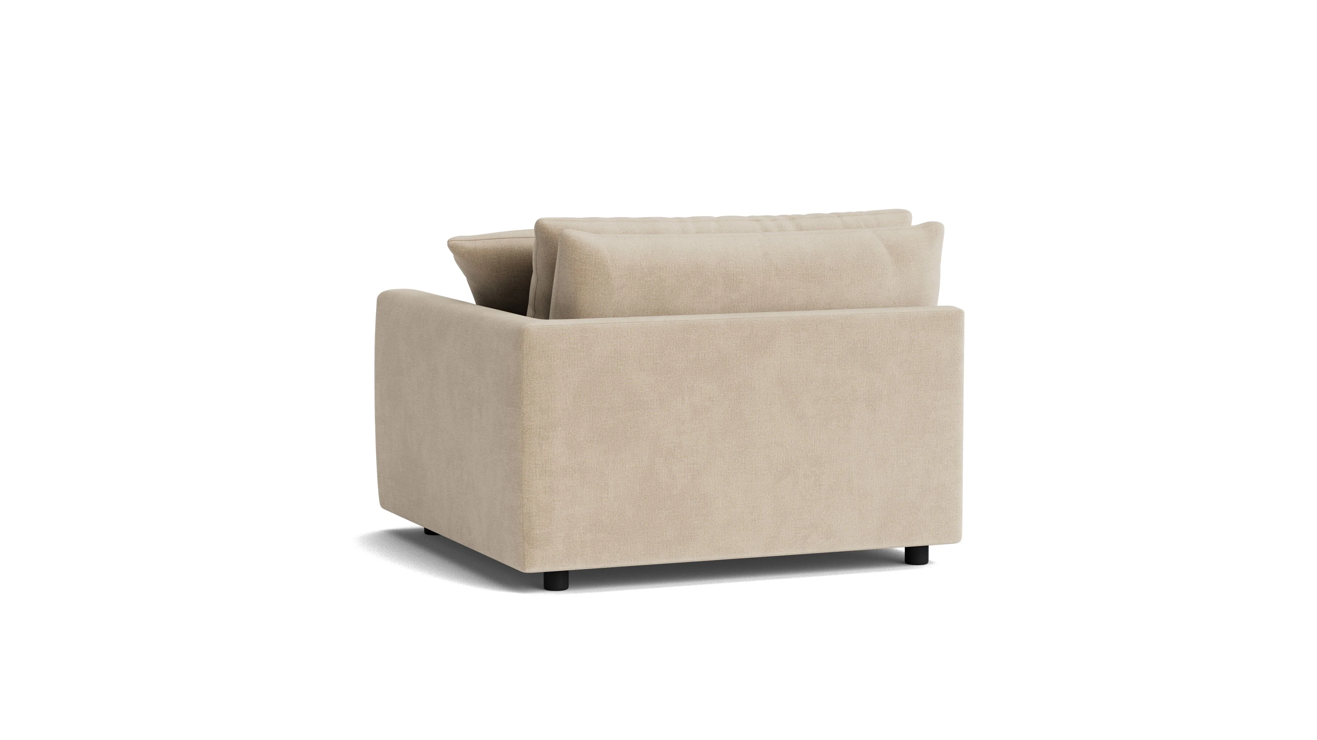Soft Spot Right Arm Corner Chair, Cashew - Image 5
