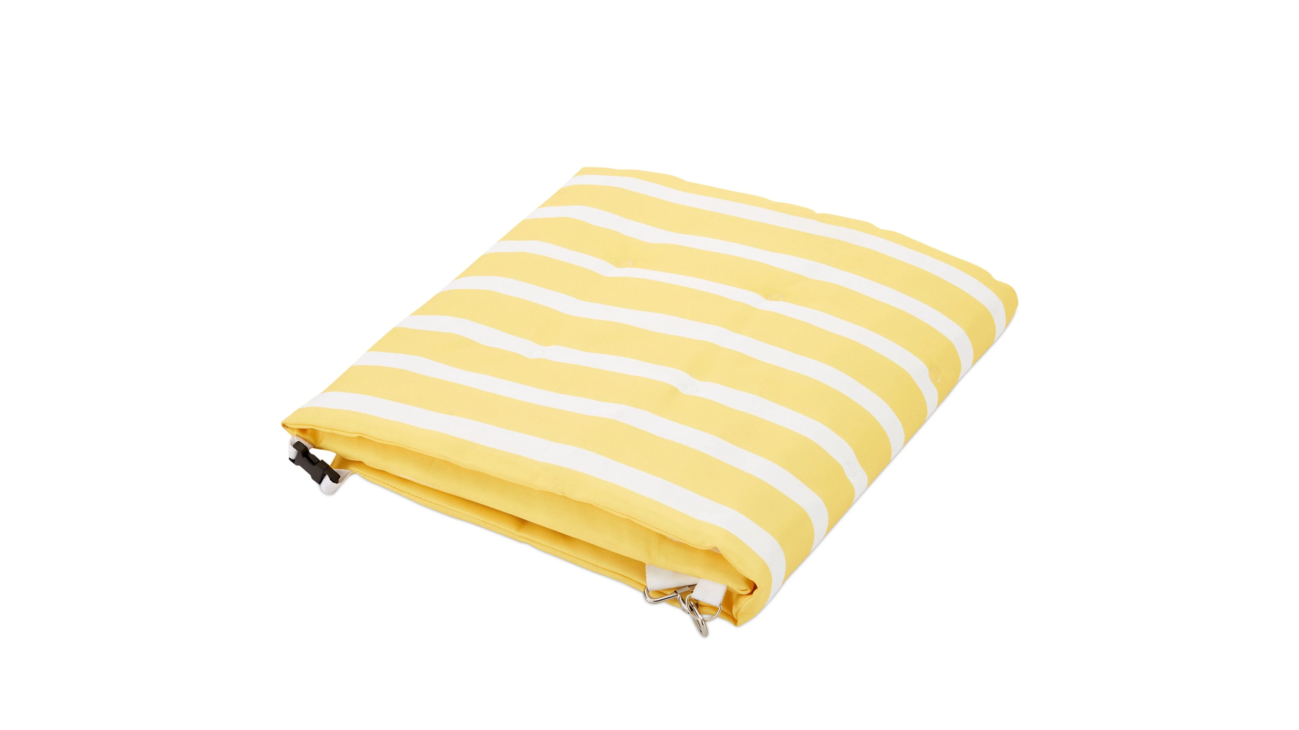 Shore Thing Beach Mat, Lemon Stripe - Image 10