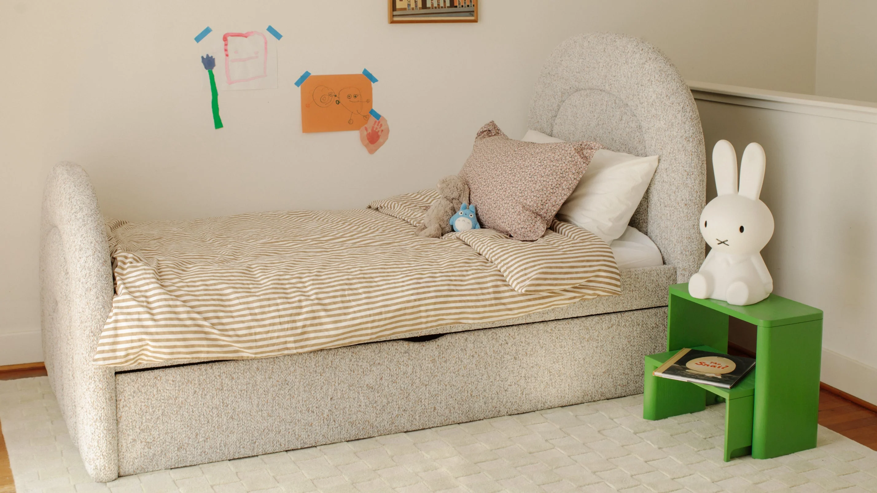 Sunrise Trundle Bed, Twin, Cobble - Image 3
