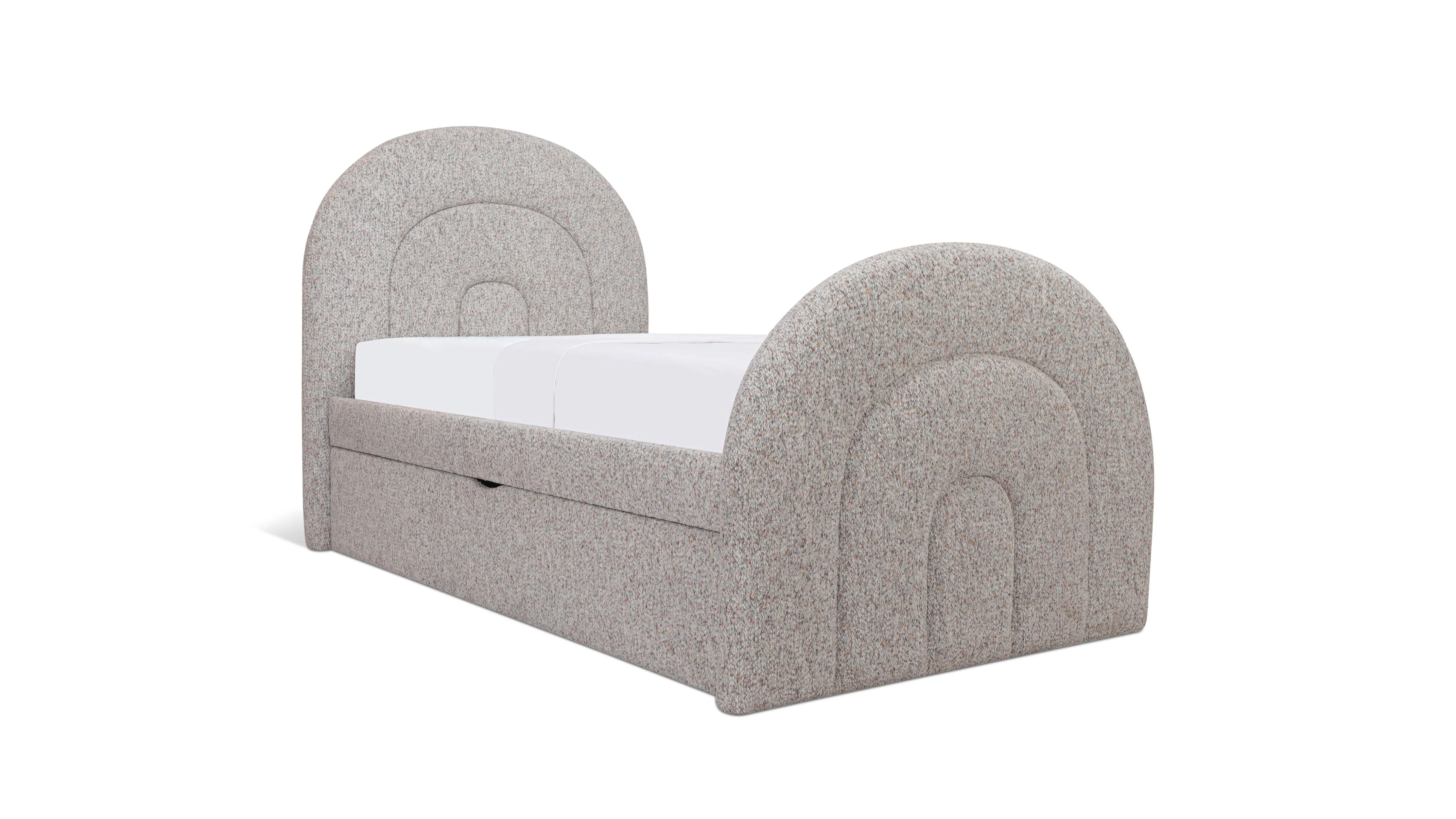 Sunrise Trundle Bed, Twin, Cobble - Image 6