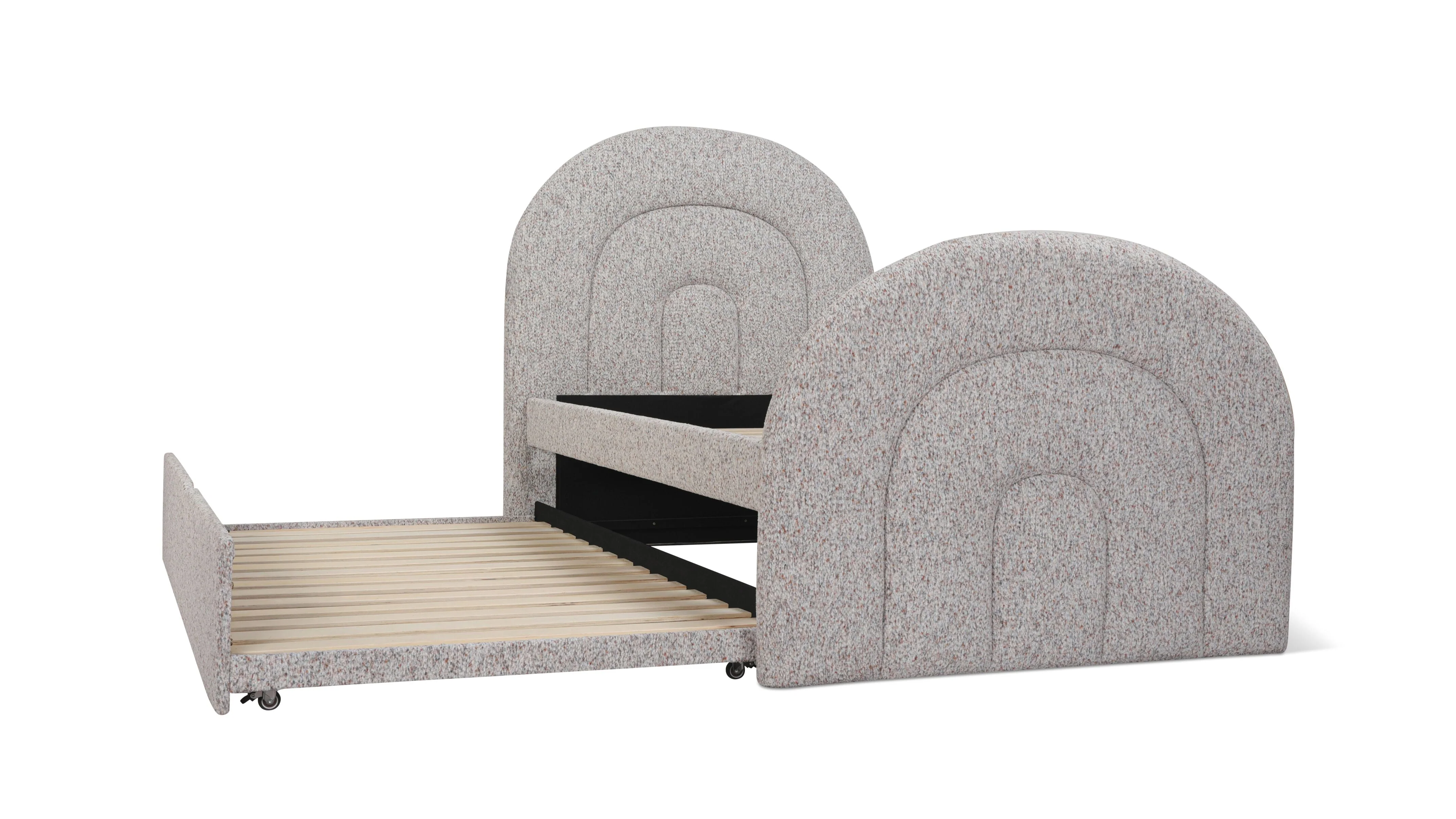 Sunrise Trundle Bed, Twin, Cobble - Image 7
