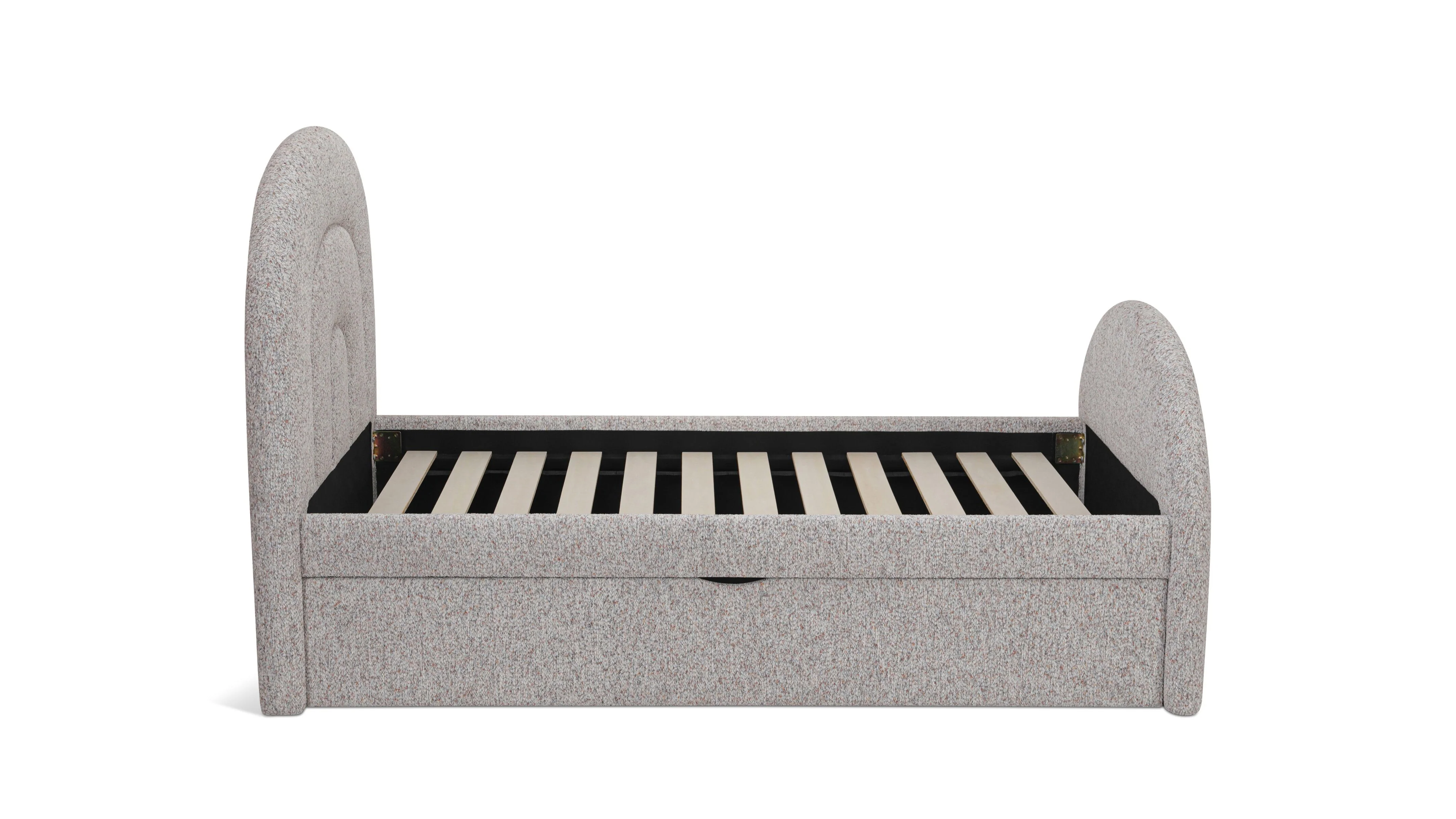 Sunrise Trundle Bed, Twin, Cobble - Image 8