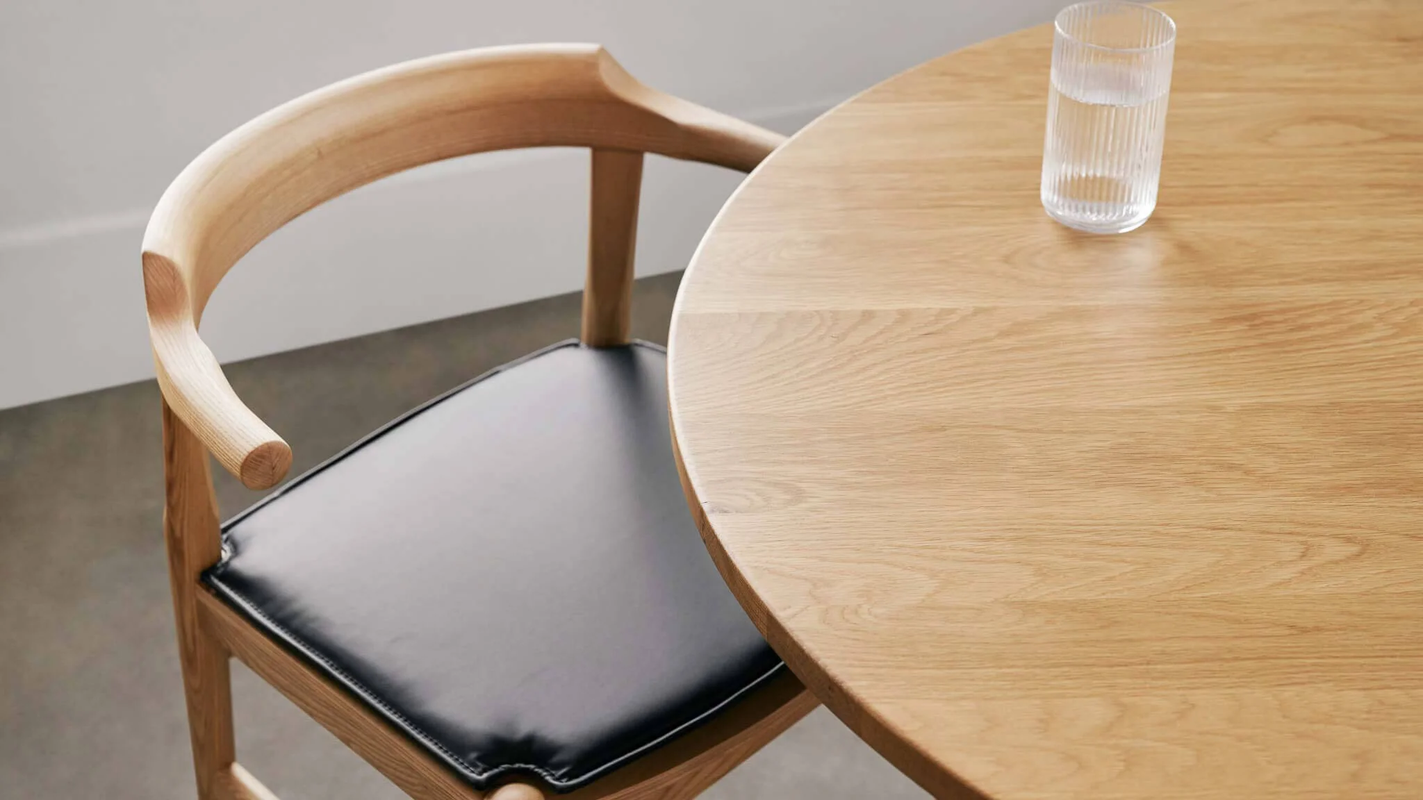 Seat Cushion - Tuck In Dining Chair, Black - Image 9